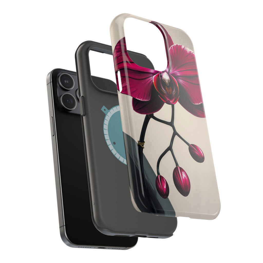 iPhone Orchid Study Enchanted Art Bold Modern Everyday Snap Case · iPhone Case