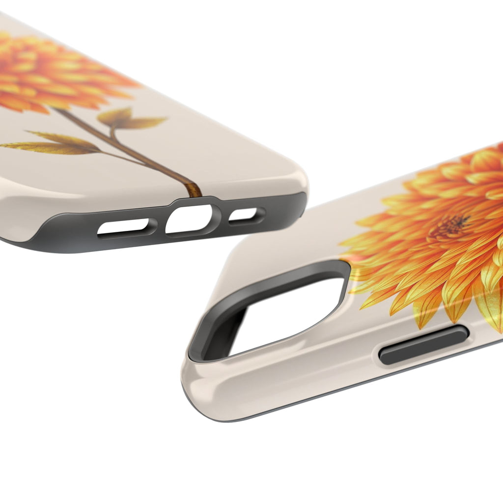 iPhone Chrysanthemum Classic Gold Foil Luxury Slim iPhone Everyday · iPhone Case