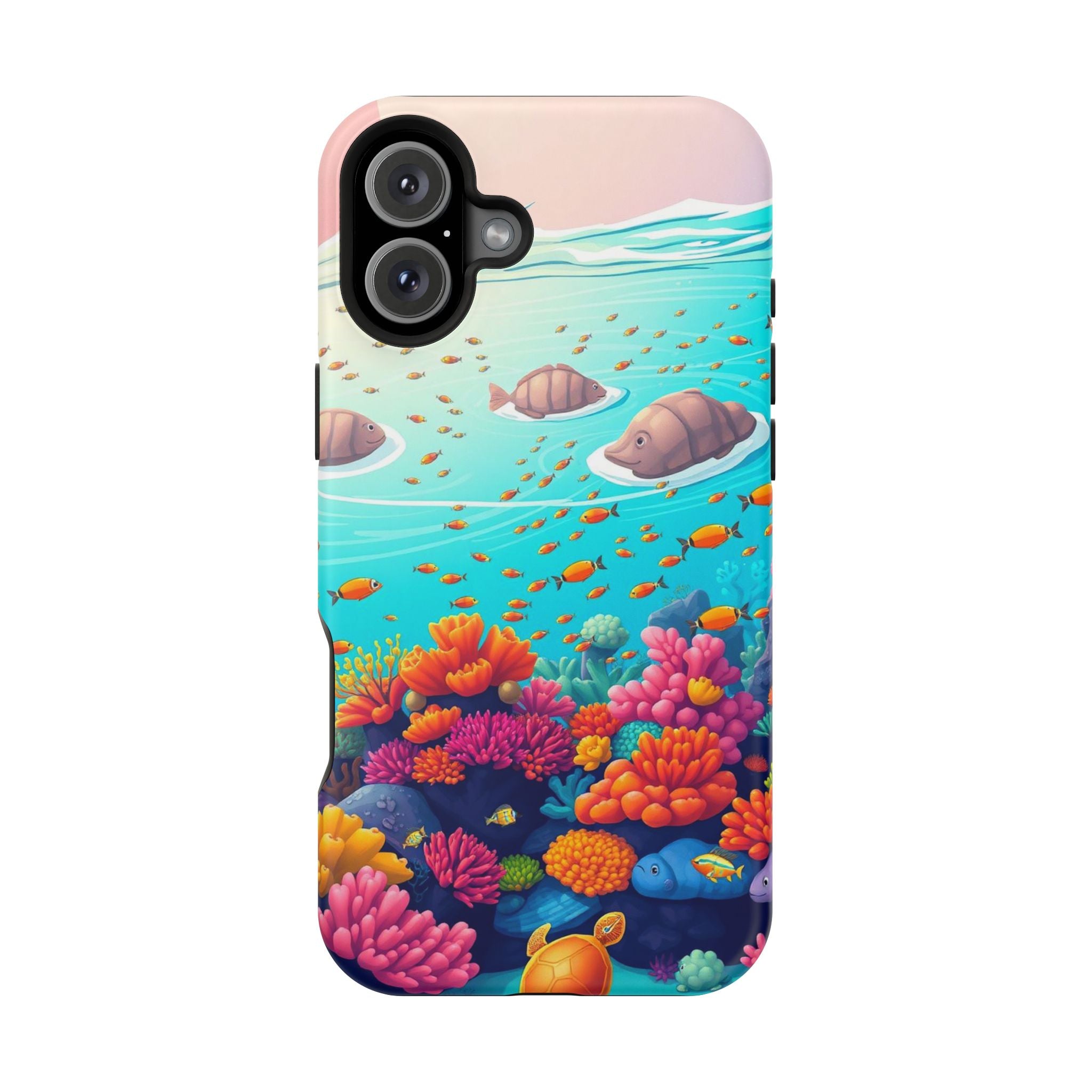 iPhone Coral Reef Panorama Kids Fun Phone Case Gift Slim Snap Case · iPhone Case