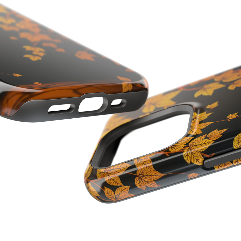 iPhone Mustard And Rust Art Nouveau Vine Slim Everyday iPhone 14 · iPhone Case