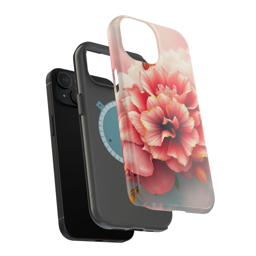 iPhone Pastel Floral Cloud Gold Foil Luxury Slim iPhone Everyday · iPhone Case