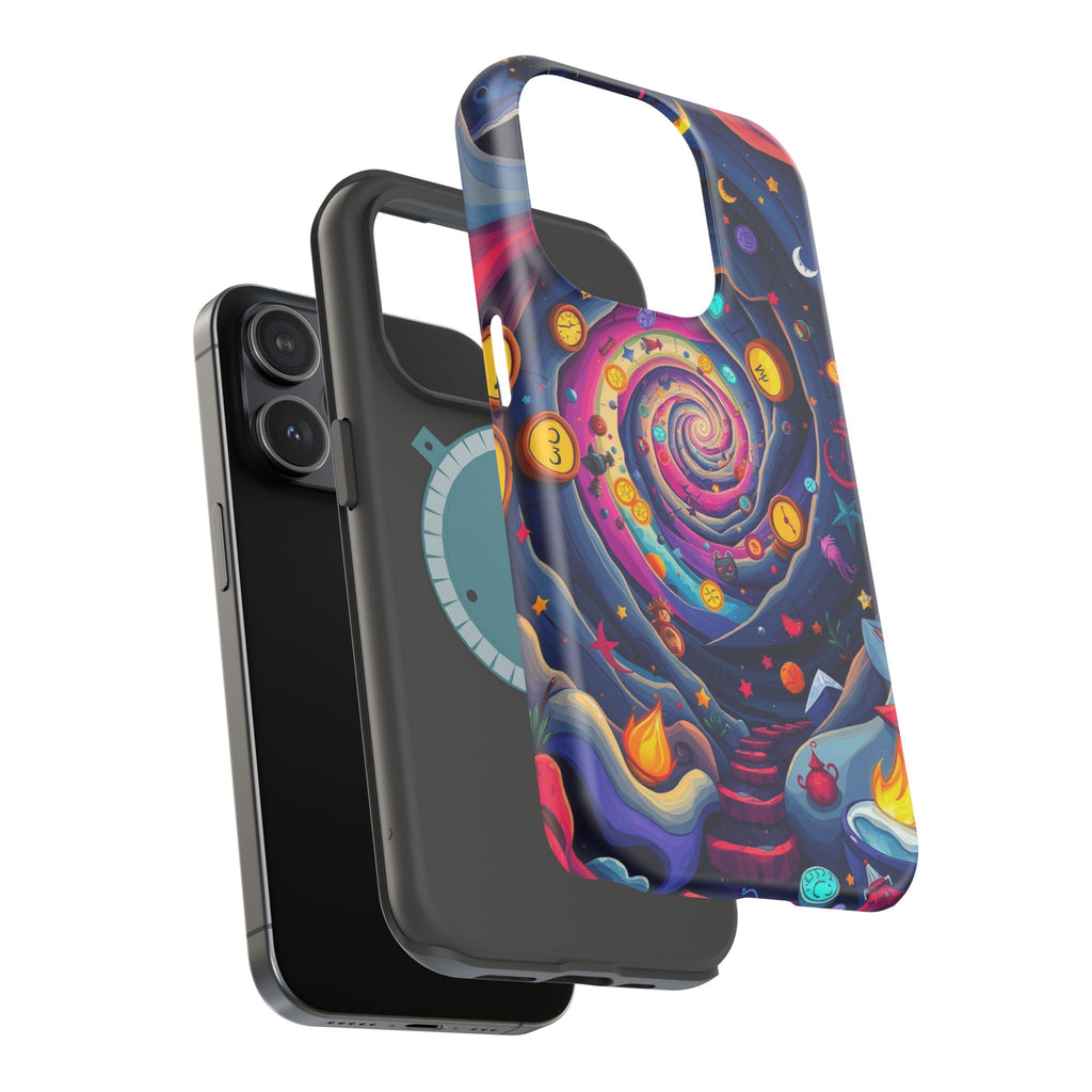 iPhone Time Portal Swirl Kids Fun iPhone Phone Case Gift Clean Minimal · iPhone