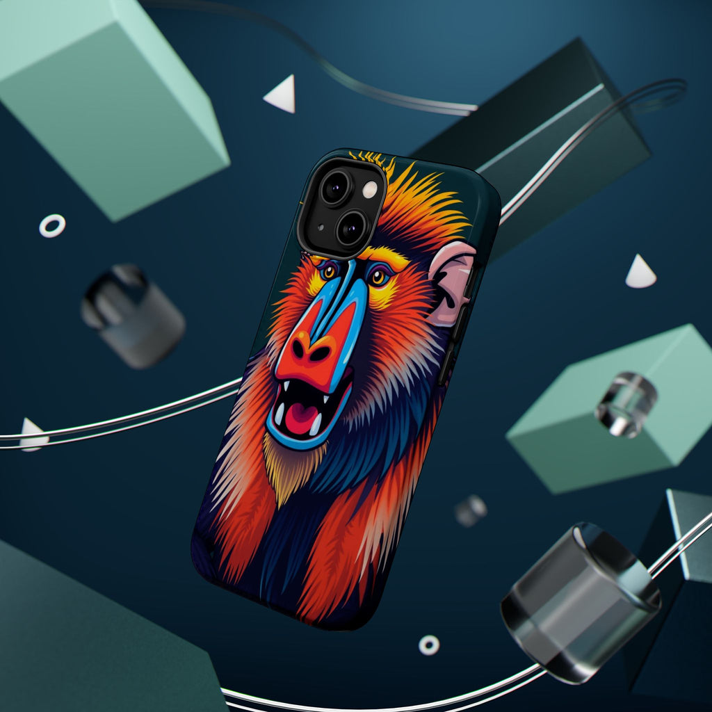 iPhone Mandrill Colorful Face Kids Fun iPhone Phone Case Gift Slim · iPhone Case