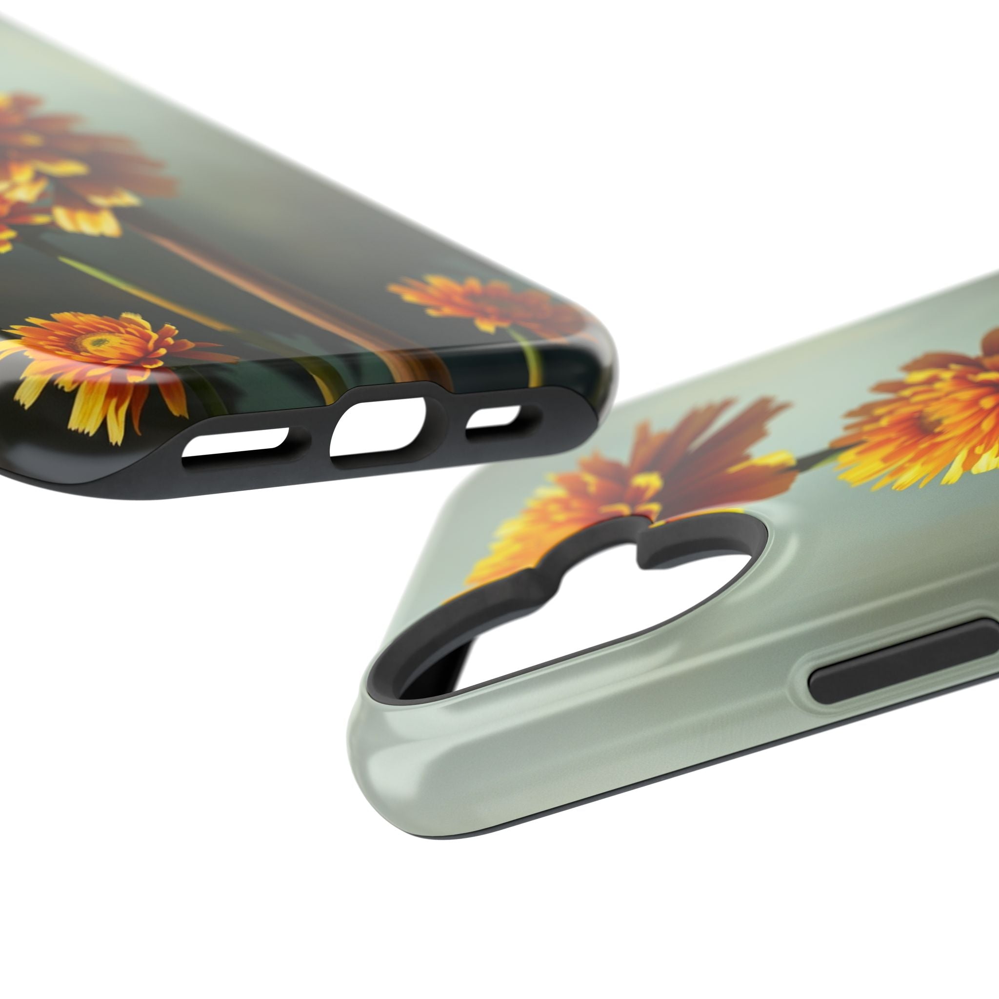 iPhone Ranunculus Stack Electric Art Slim Everyday Designer Case · iPhone Case