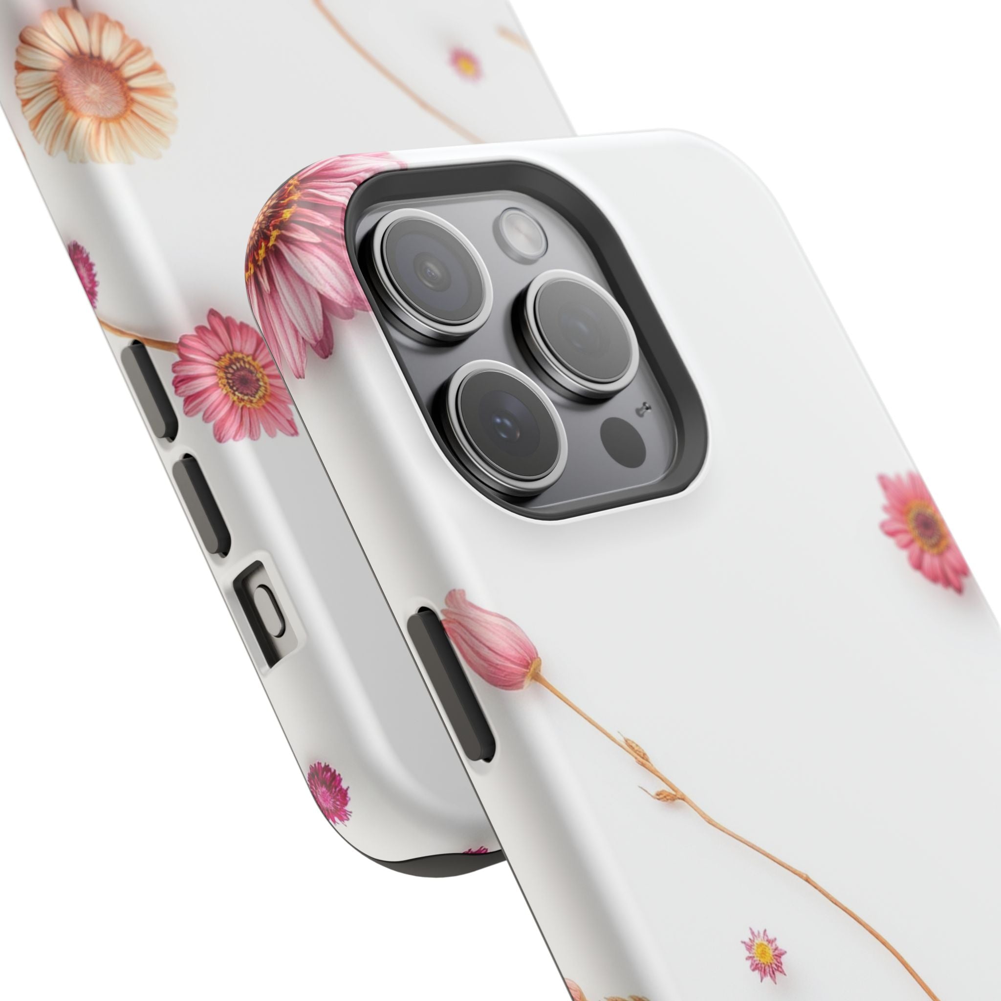 iPhone Earthy Dried Flower Flat Lay Design Slim iPhone Everyday · iPhone Case