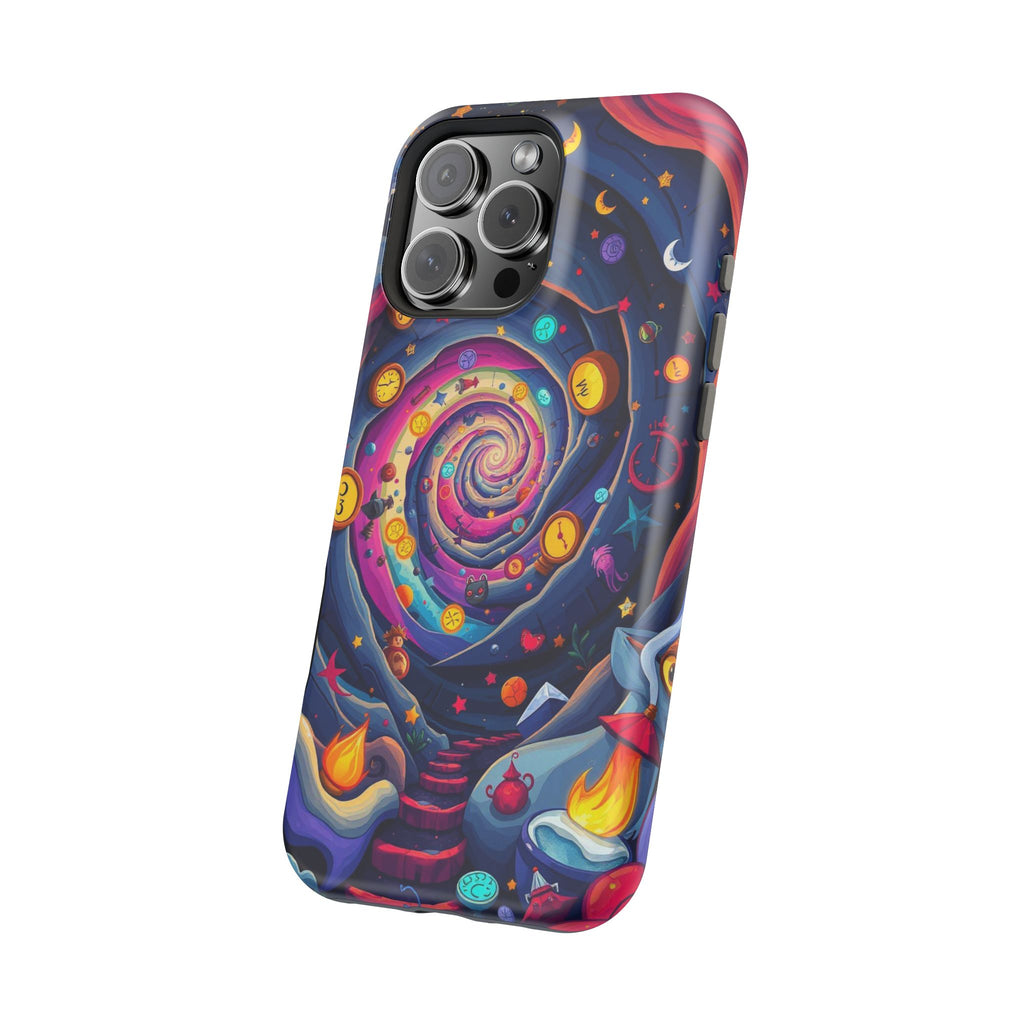 iPhone Time Portal Swirl Kids Fun iPhone Phone Case Gift Clean Minimal · iPhone
