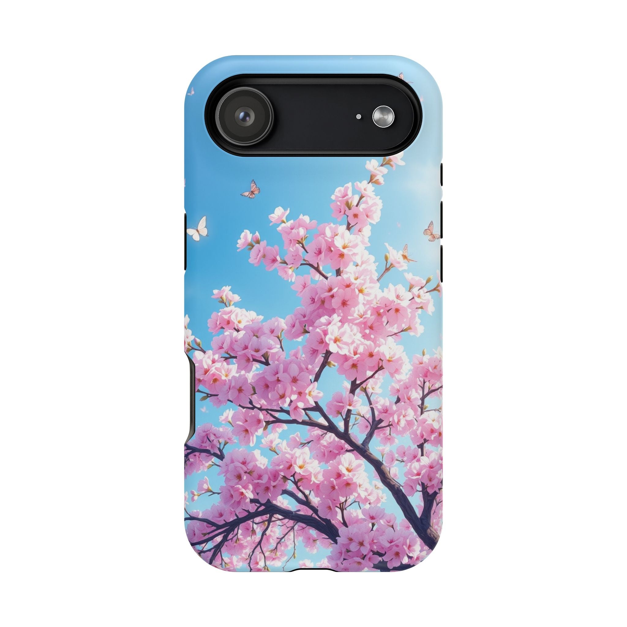 iPhone Cherry Blossom Floral Slim Everyday Designer Case · iPhone Case