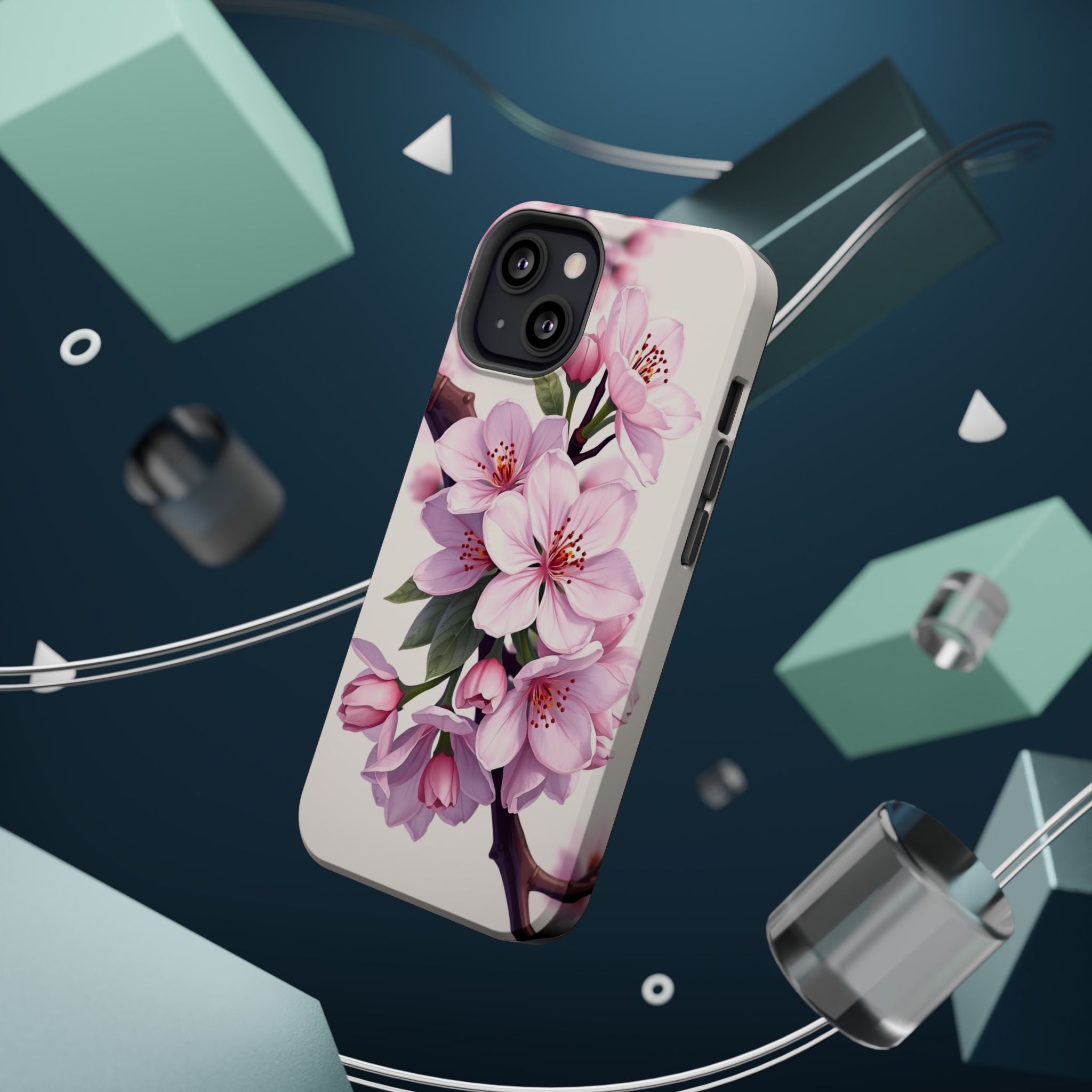 iPhone Cherry Blossom Mystic Art Bold Modern Everyday Snap Case · iPhone Case