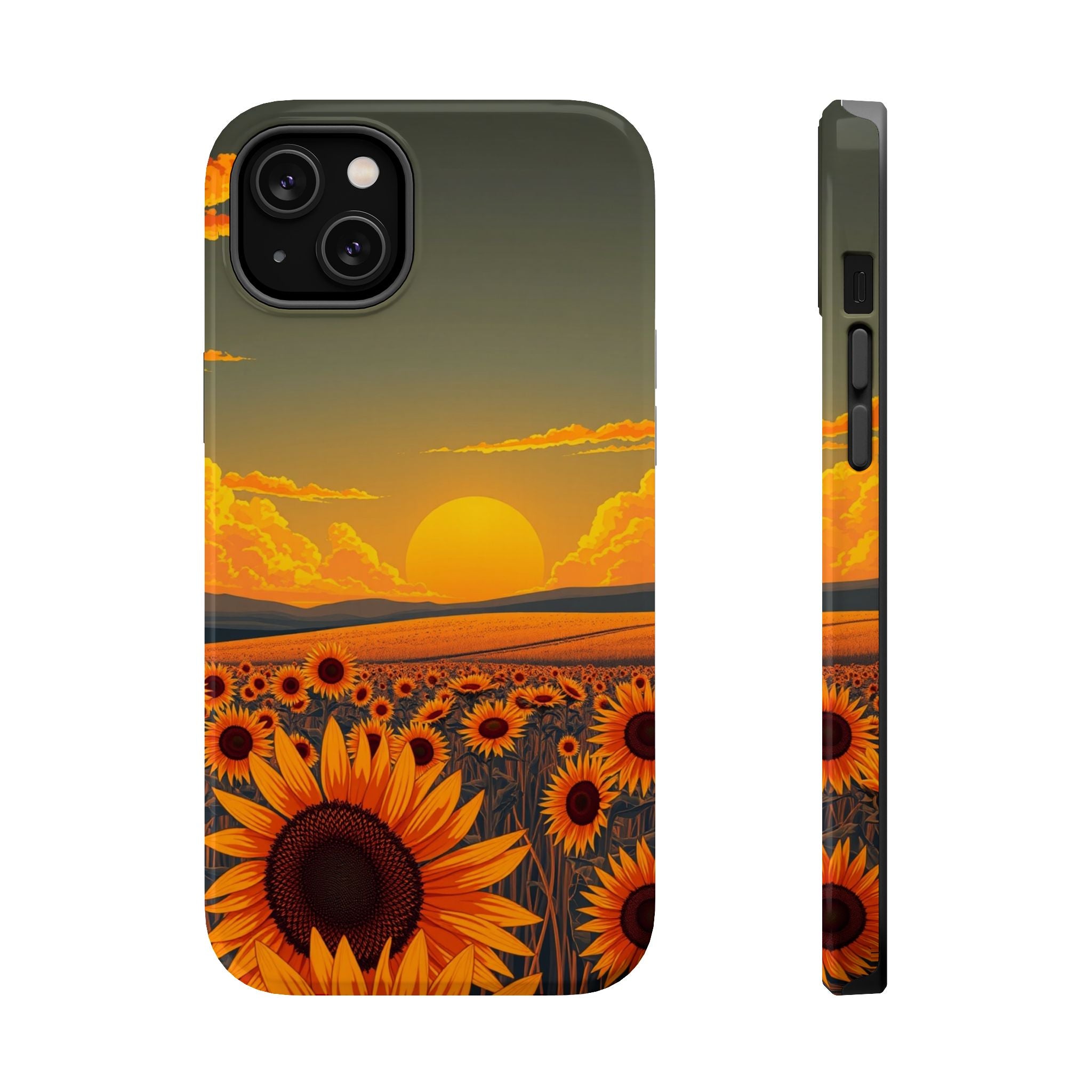 iPhone Vibrant Sunflower Prairie Design Slim Everyday iPhone Designer · iPhone C