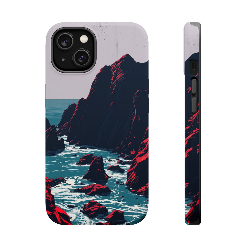 iPhone Vibrant Rocky Coastline Design Slim Everyday iPhone 15 Designer · iPhone