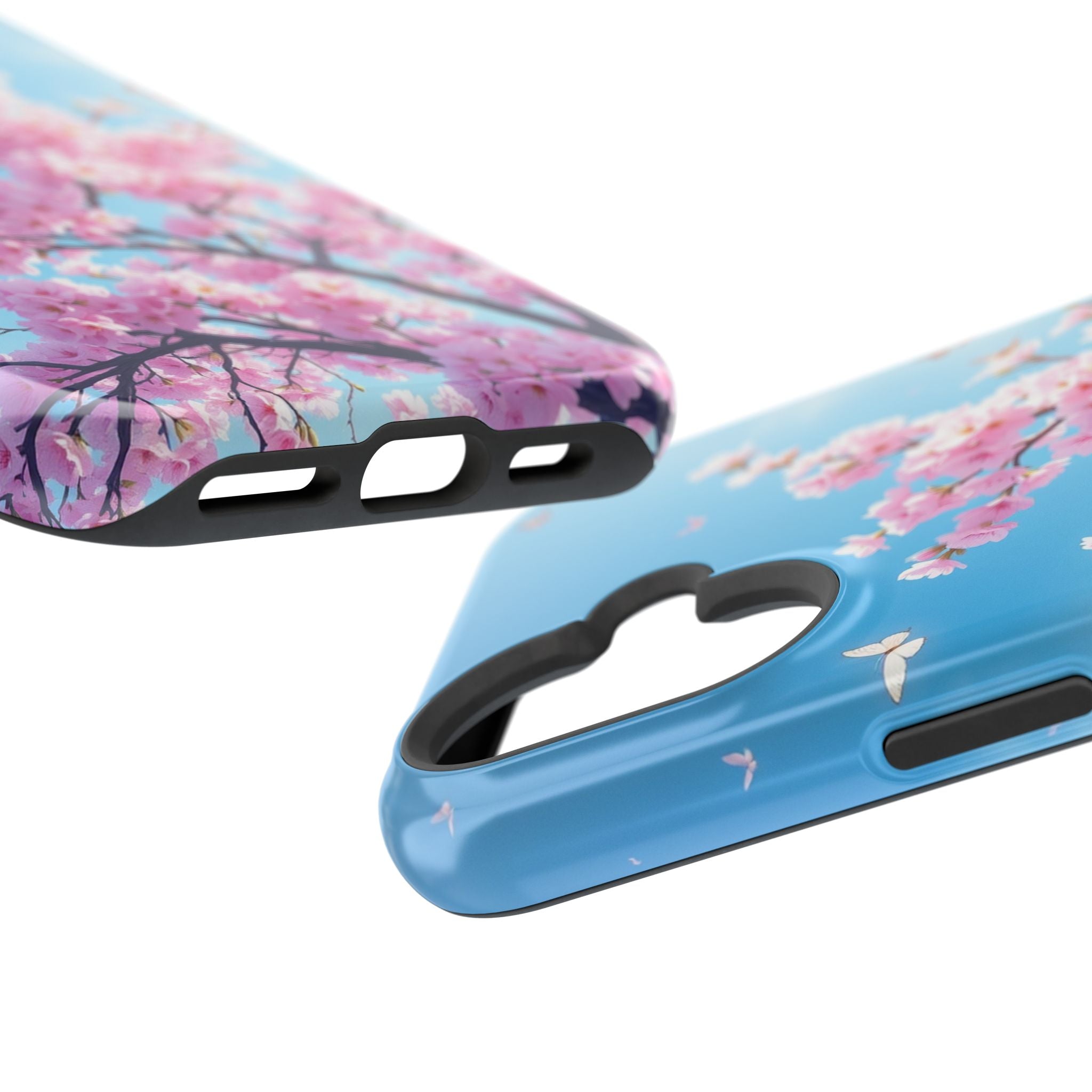 iPhone Cherry Blossom Floral Slim Everyday Designer Case · iPhone Case