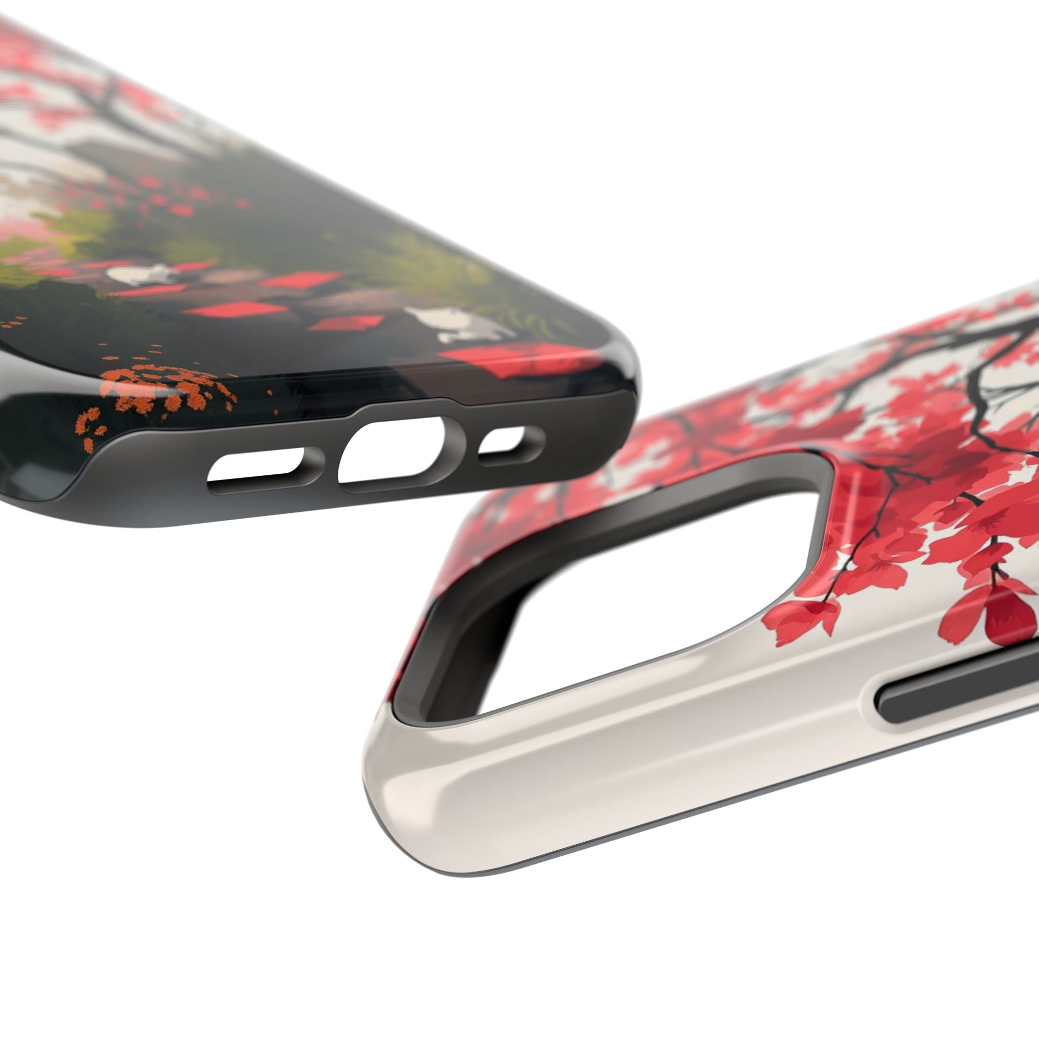 iPhone Blossom Trail Oil Painting Impressionist Soft iPhone Finish · iPhone Case