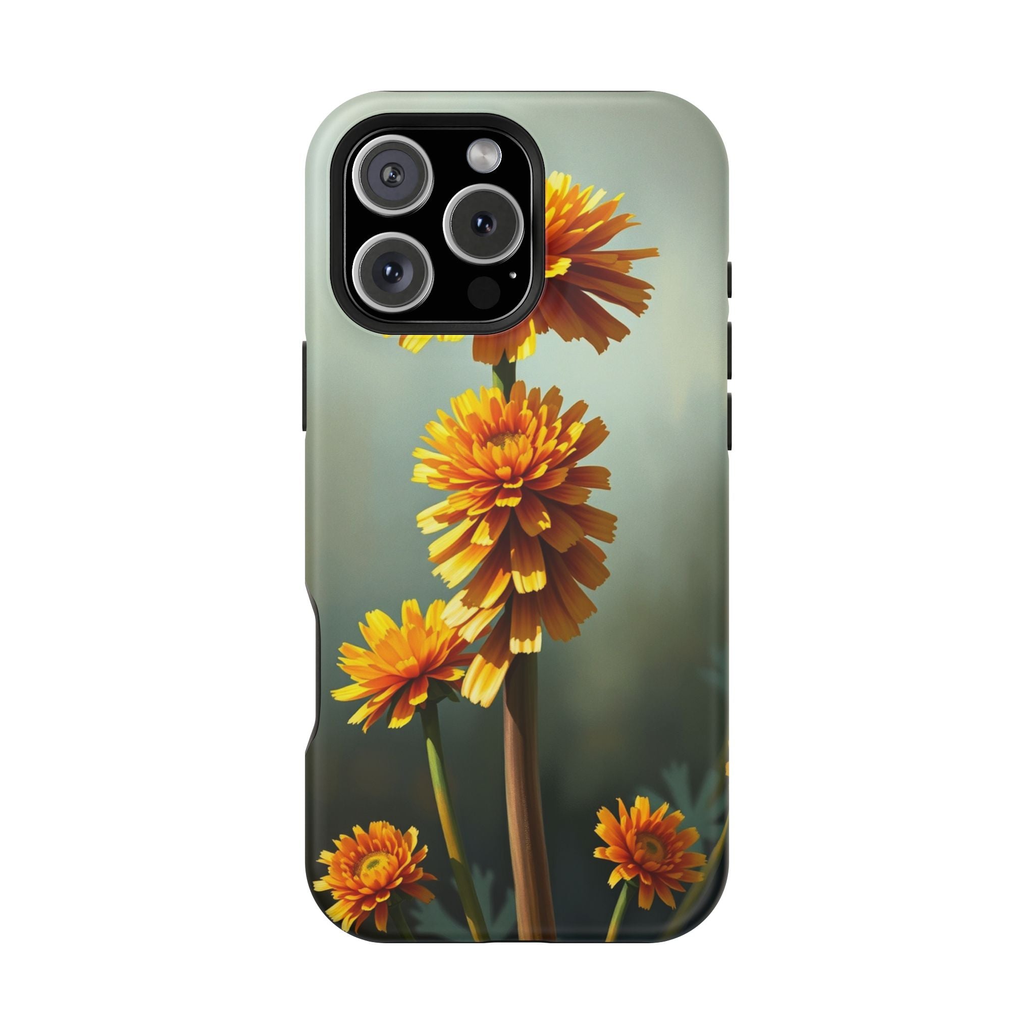 iPhone Ranunculus Stack Electric Art Slim Everyday Designer Case · iPhone Case