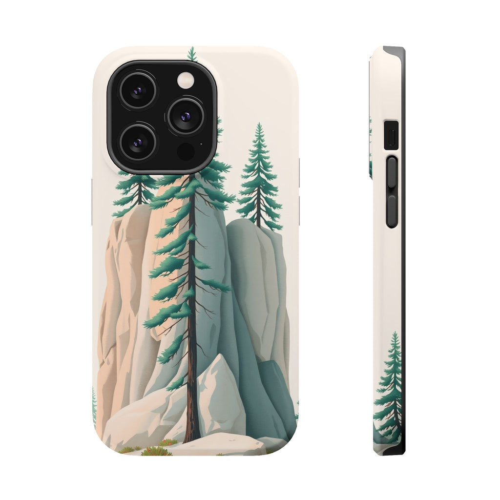 iPhone Pine Ridge Electric Art 17 Bold Modern Everyday Snap Case · iPhone Case