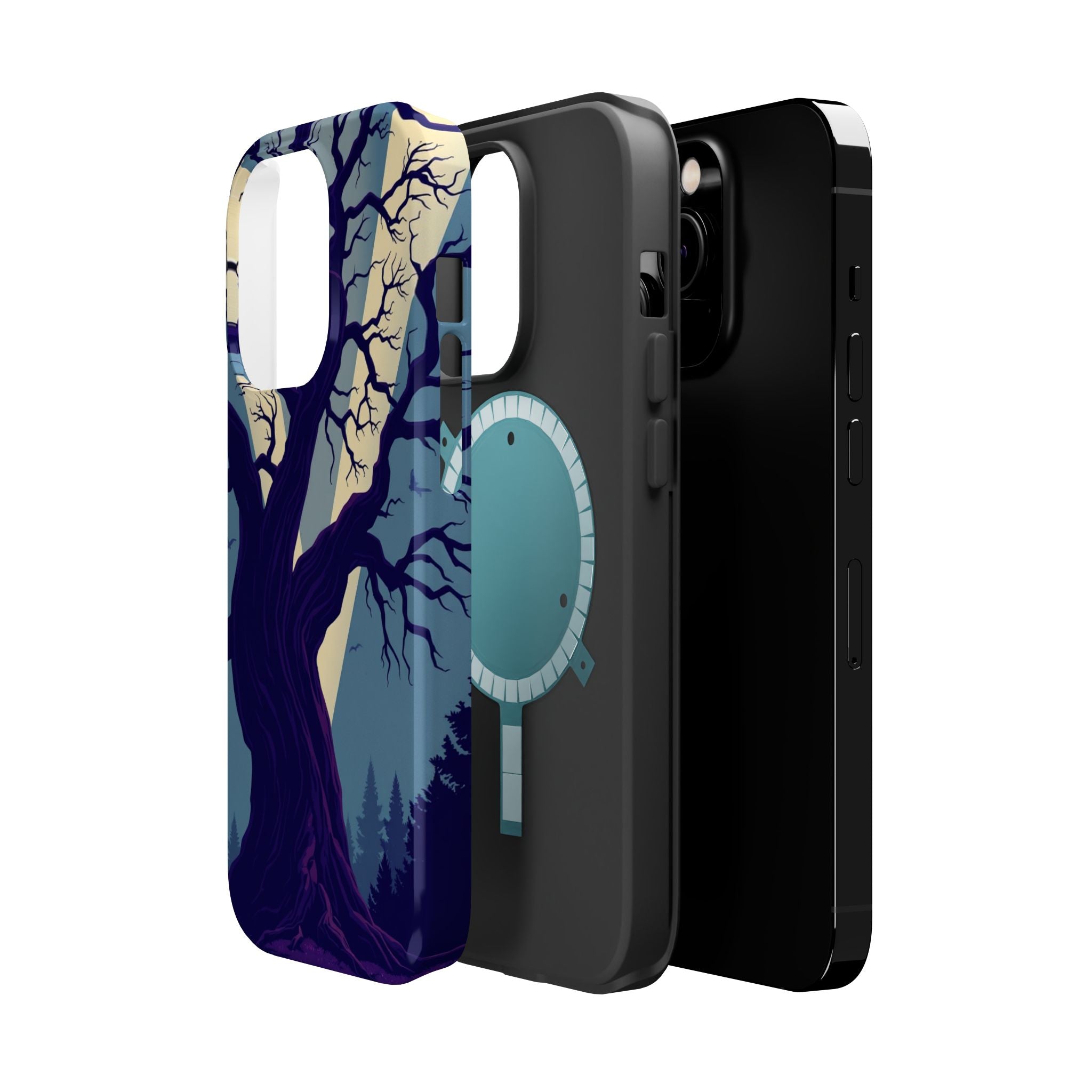 iPhone Twisted Tree Vintage Retro Poster Slim Everyday Designer Case · iPhone Ca