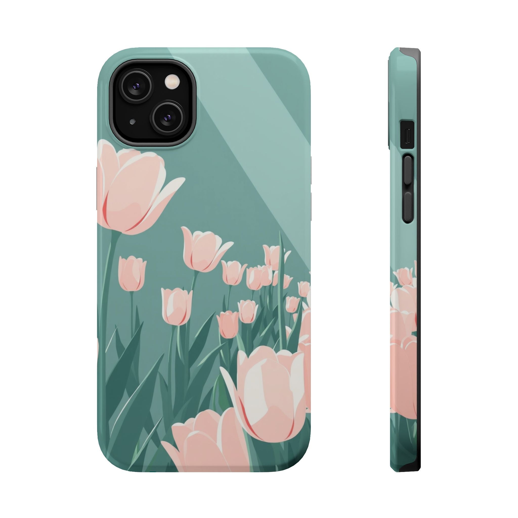 iPhone Tulip Row Enchanted Art Slim Everyday Designer Case · iPhone Case