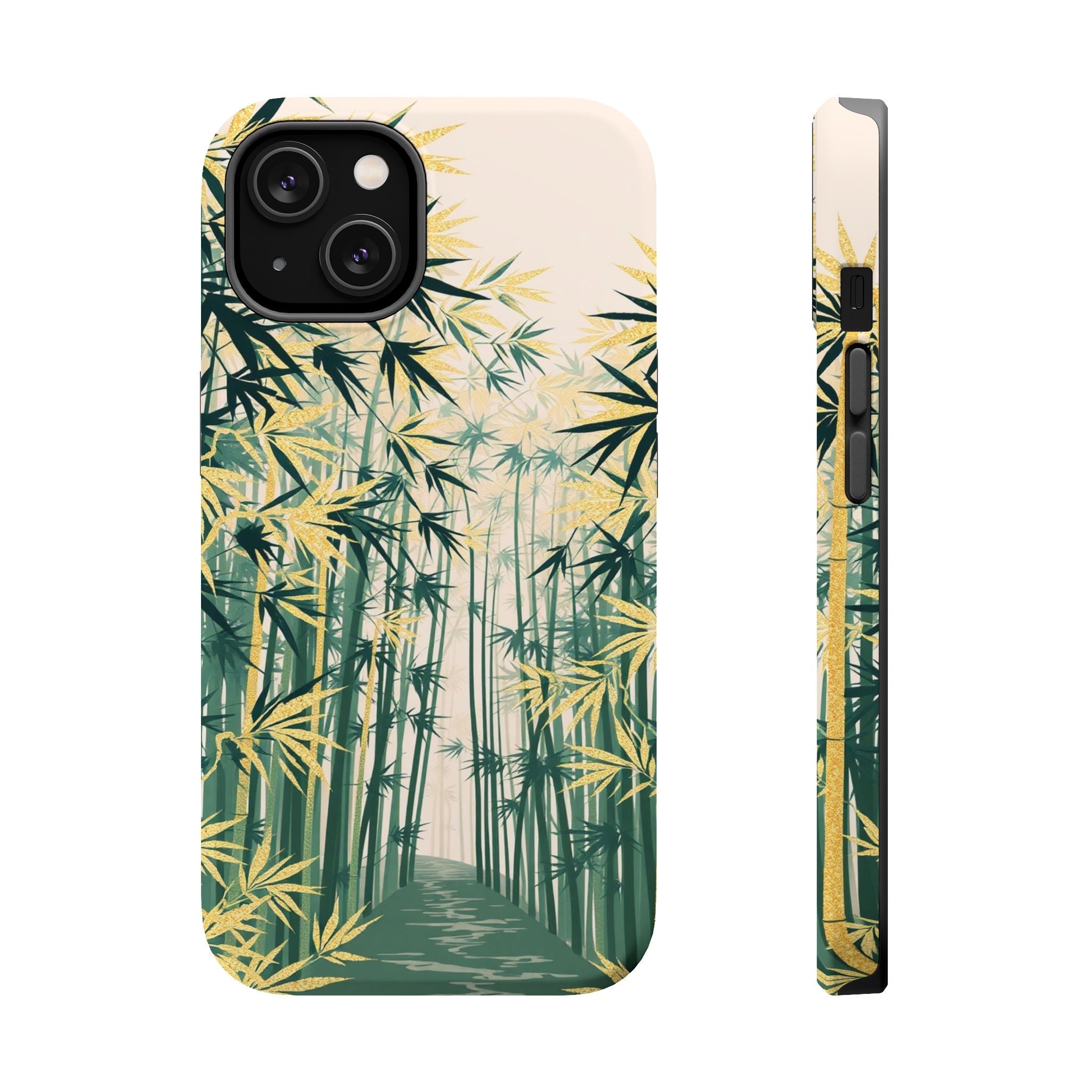 iPhone Serene Bamboo Grove Design Bold Modern Everyday Snap Case · iPhone Case