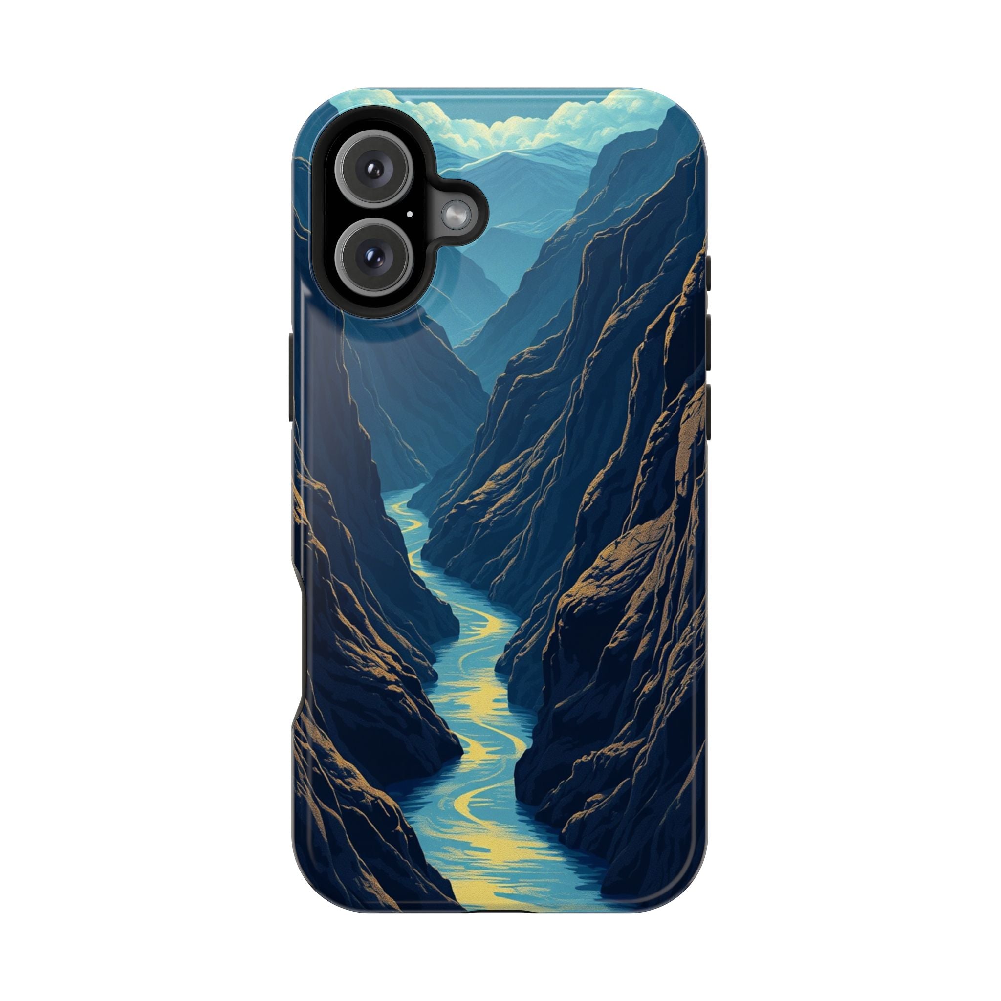 iPhone River Canyon Gold Foil Luxury Slim Everyday Designer Case · iPhone Case