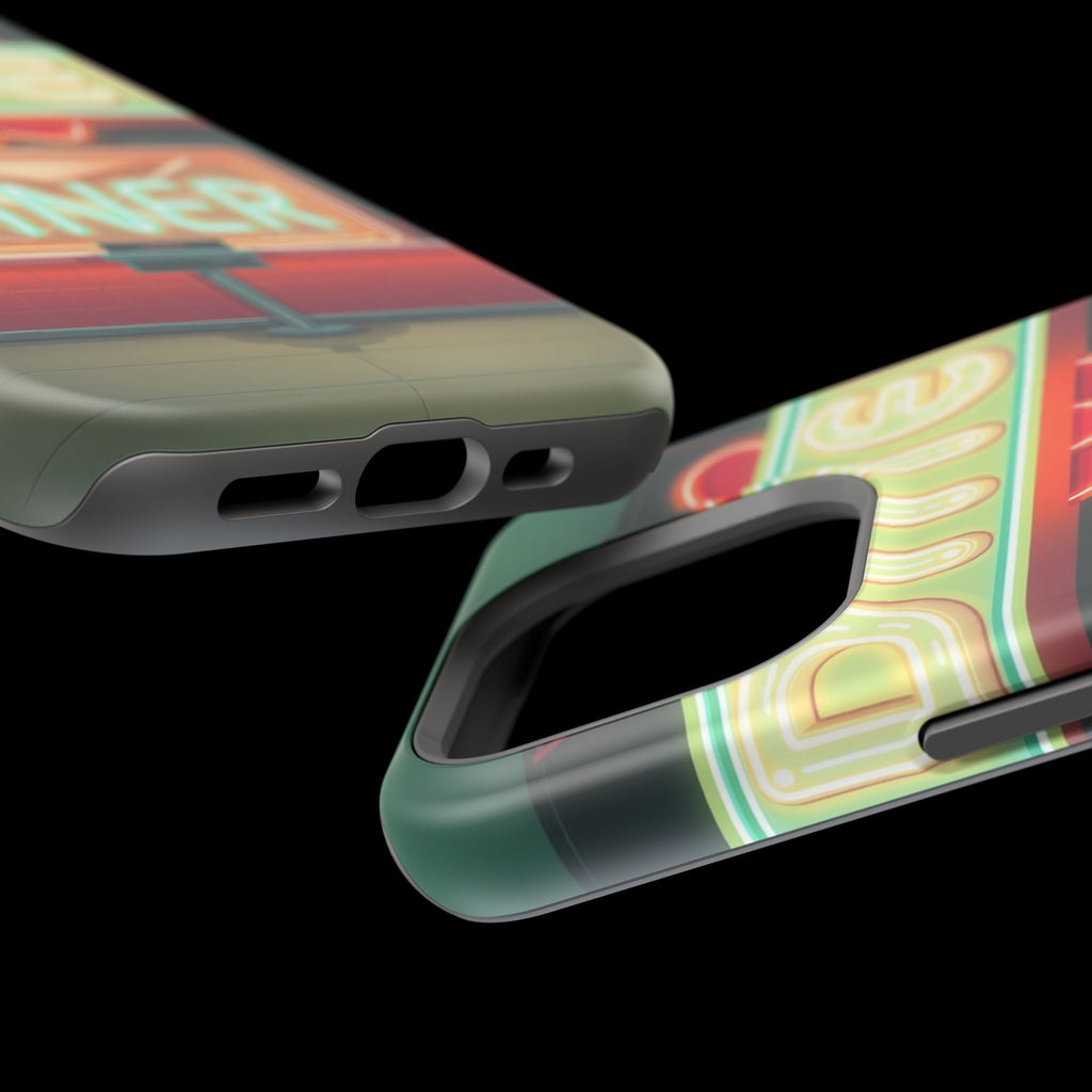 iPhone Neon Diner Sign Mystic Art Bold Modern Everyday Snap Case · iPhone Case