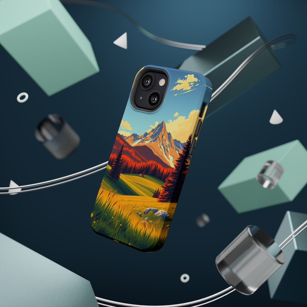 iPhone Radiant Alpine Meadow Design Slim Everyday Designer Case · iPhone Case