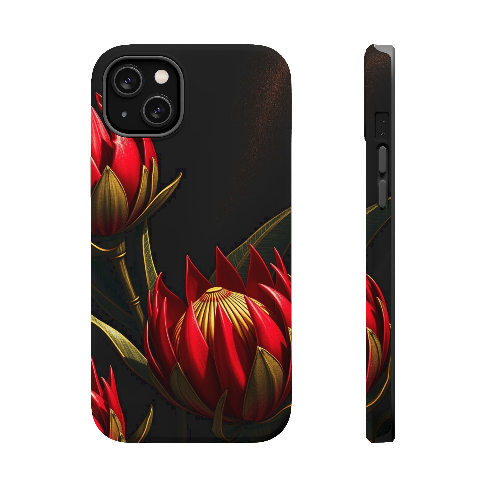 iPhone Protea Bold Gold Foil Luxury Slim Everyday Designer Case · iPhone Case