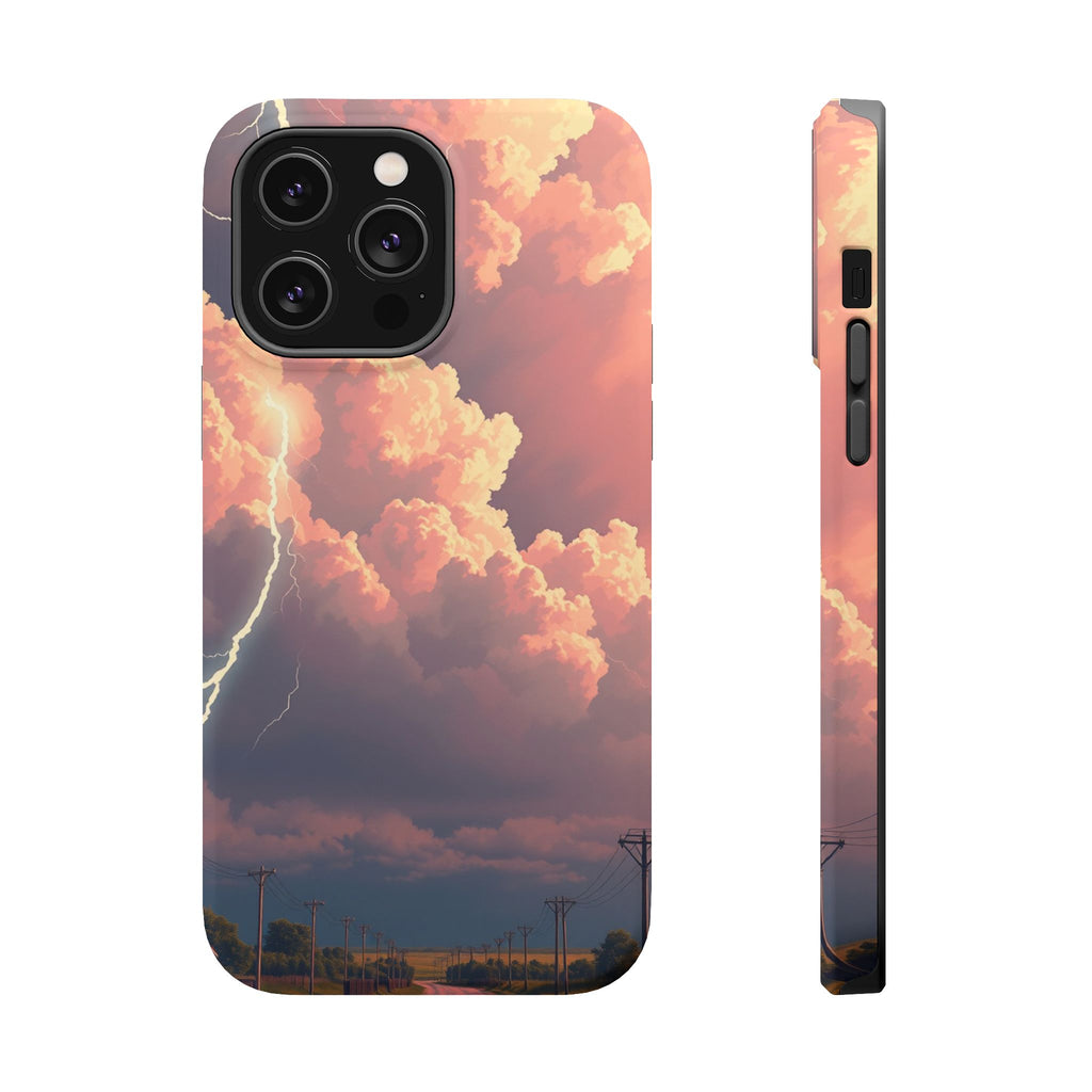 iPhone Thunderstorm Sky Grunge Distressed Slim iPhone Everyday Designer · iPhone