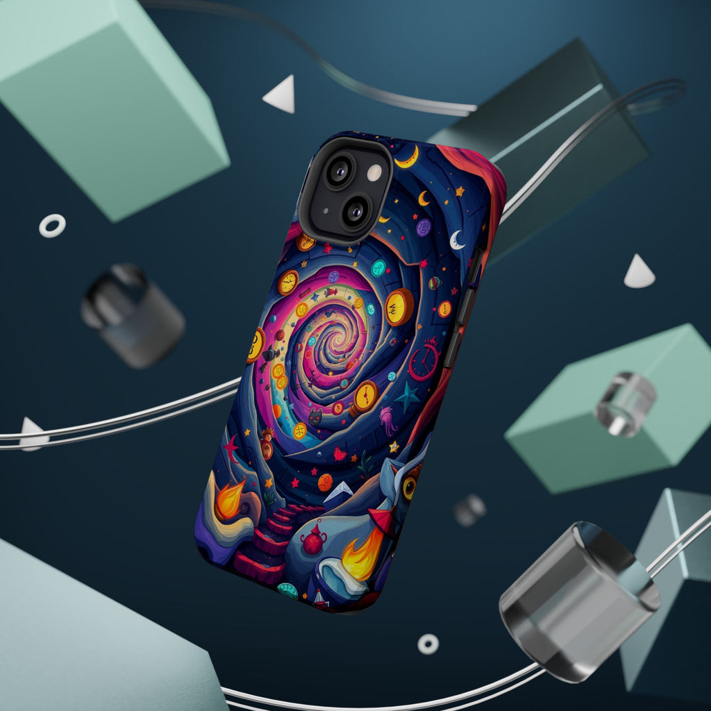 iPhone Time Portal Swirl Kids Fun iPhone Phone Case Gift Clean Minimal · iPhone