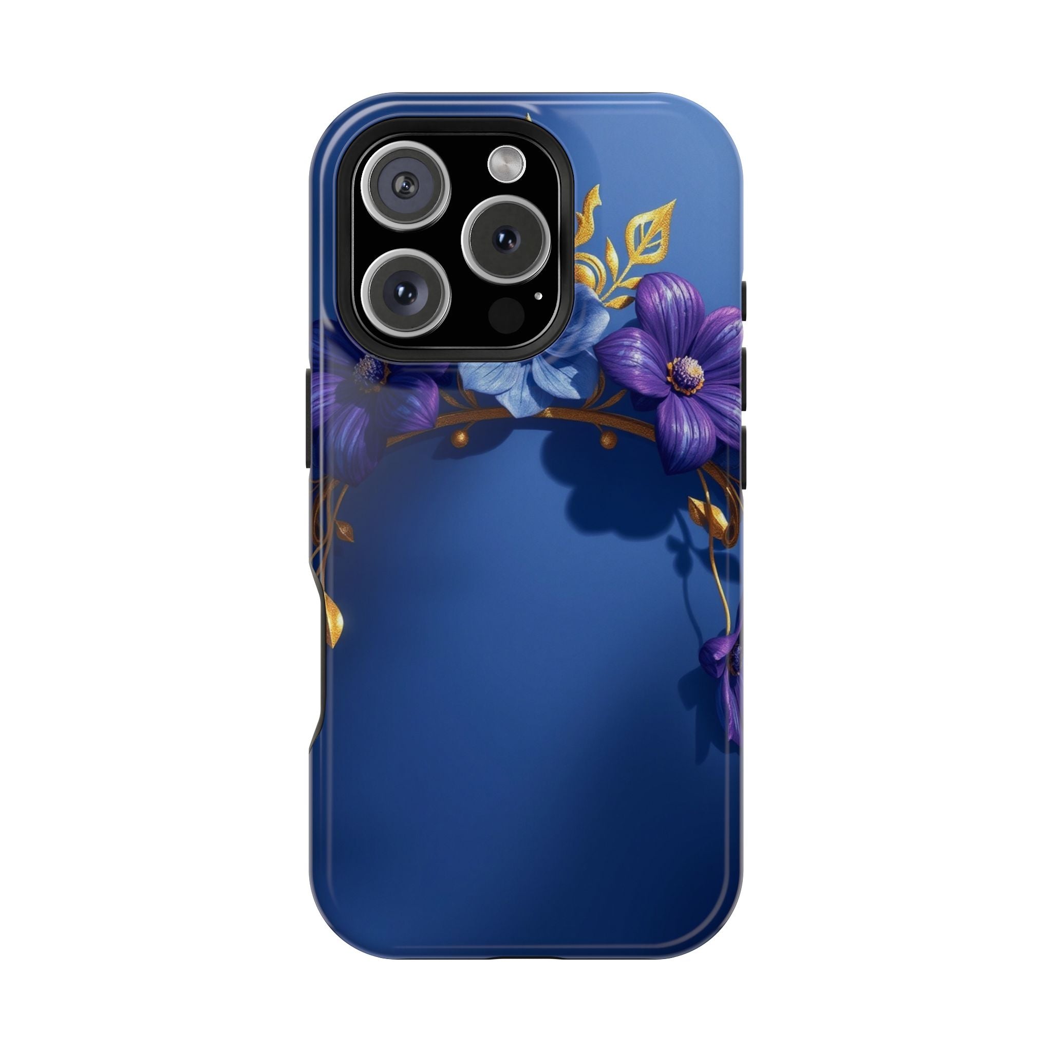 iPhone Vibrant Floral Crown Design 14 Slim Everyday Designer Case · iPhone Case