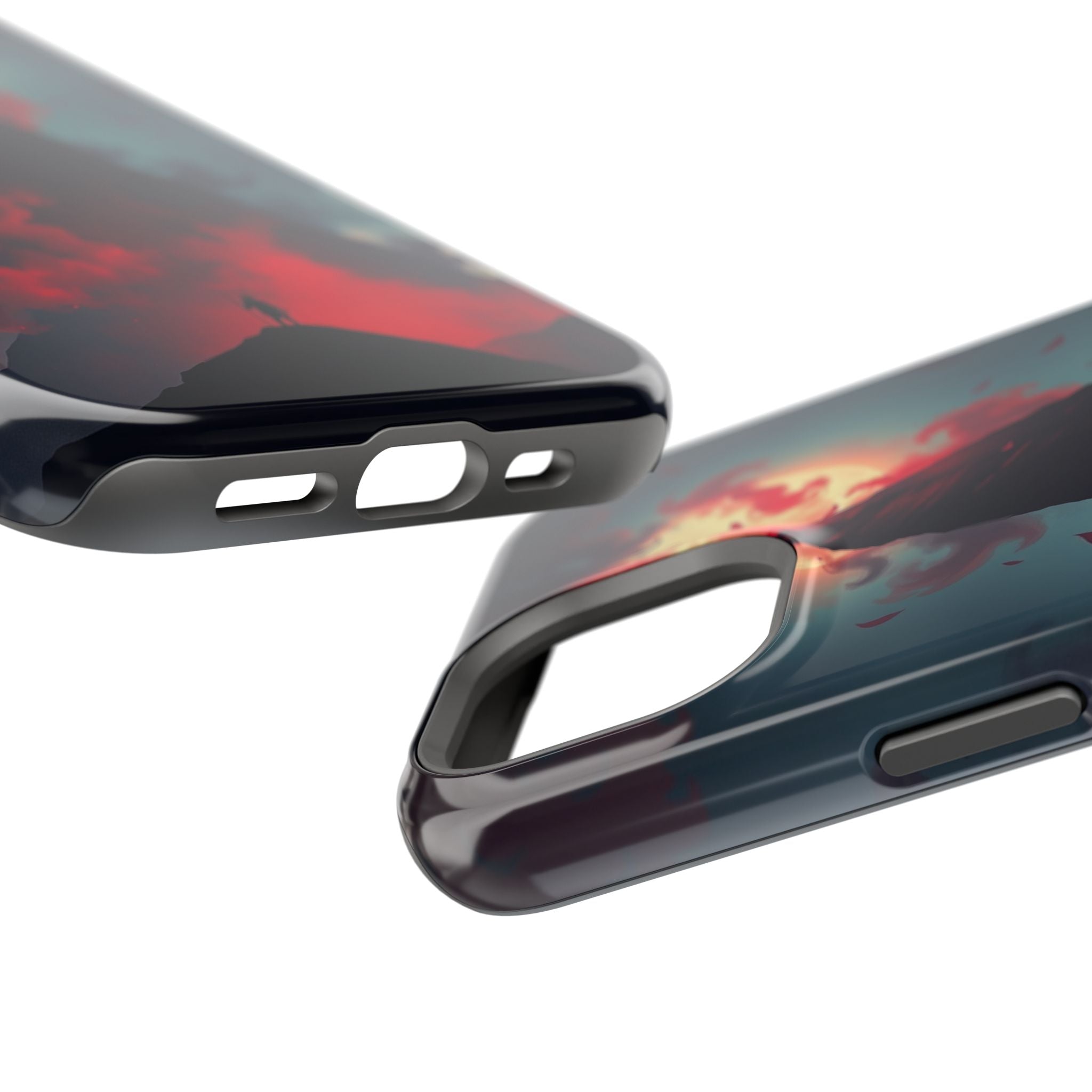 iPhone Petal Storm Cinematic Art Bold Modern Everyday Snap Case · iPhone Case