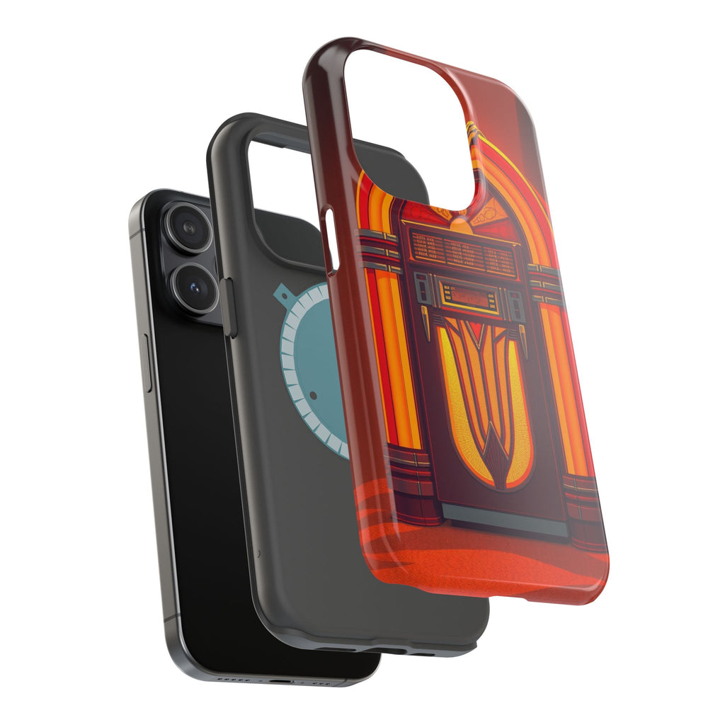 iPhone Jukebox Glow Pop Art Bold Bold Modern Everyday Snap Case · iPhone Case