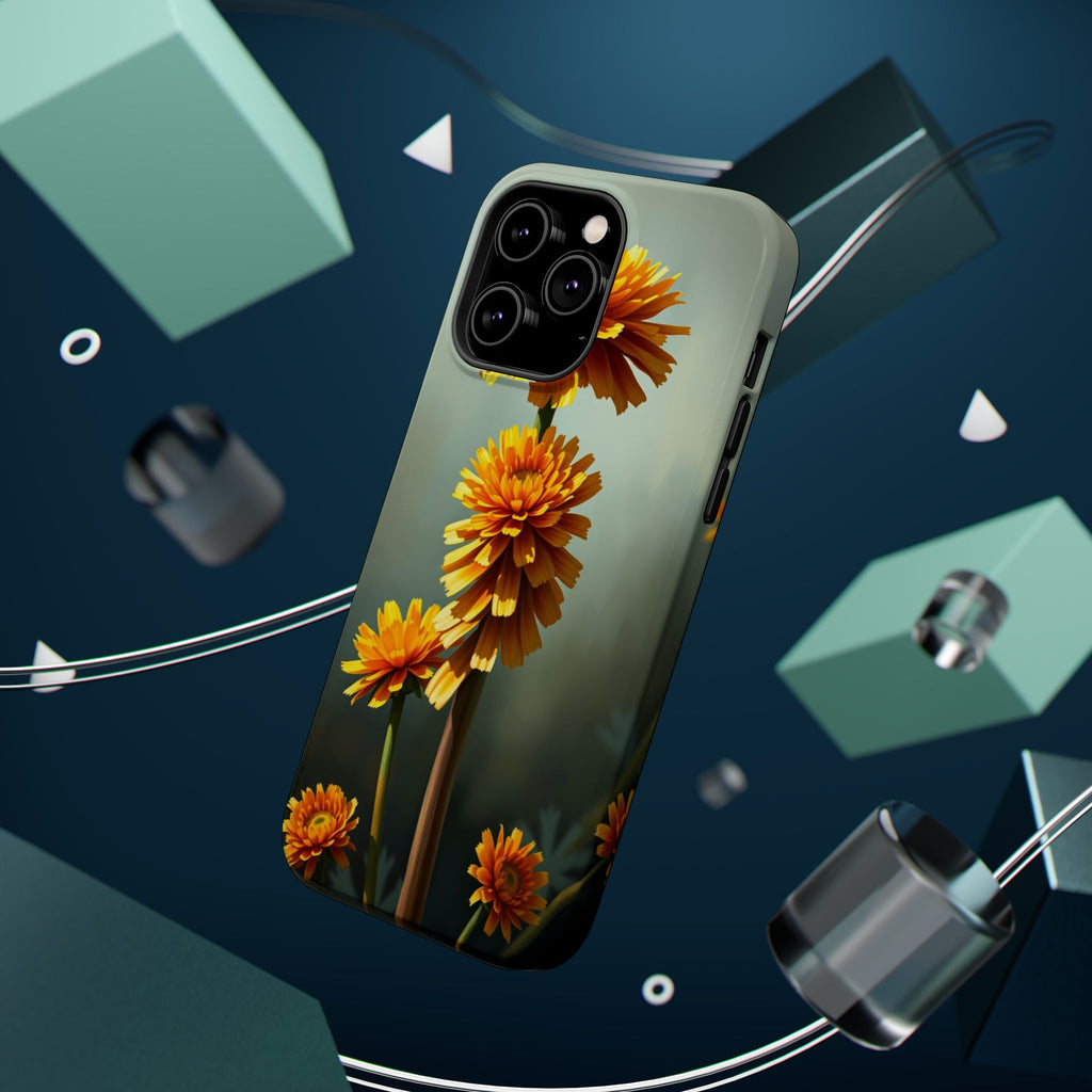 iPhone Ranunculus Stack Electric Art Slim Everyday Designer Case · iPhone Case