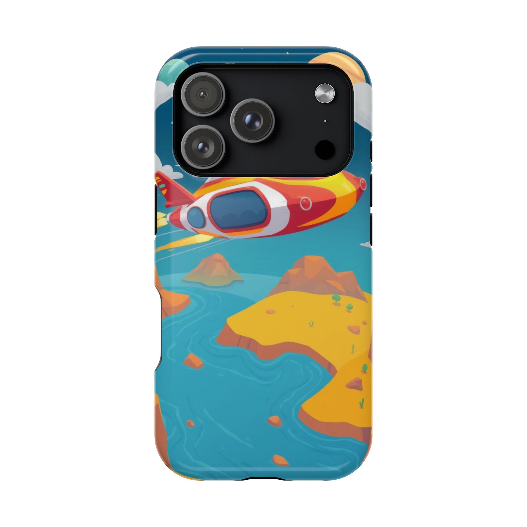 iPhone Hovercraft Glide Kids Fun Clean iPhone Phone Case Gift Minimal · iPhone C