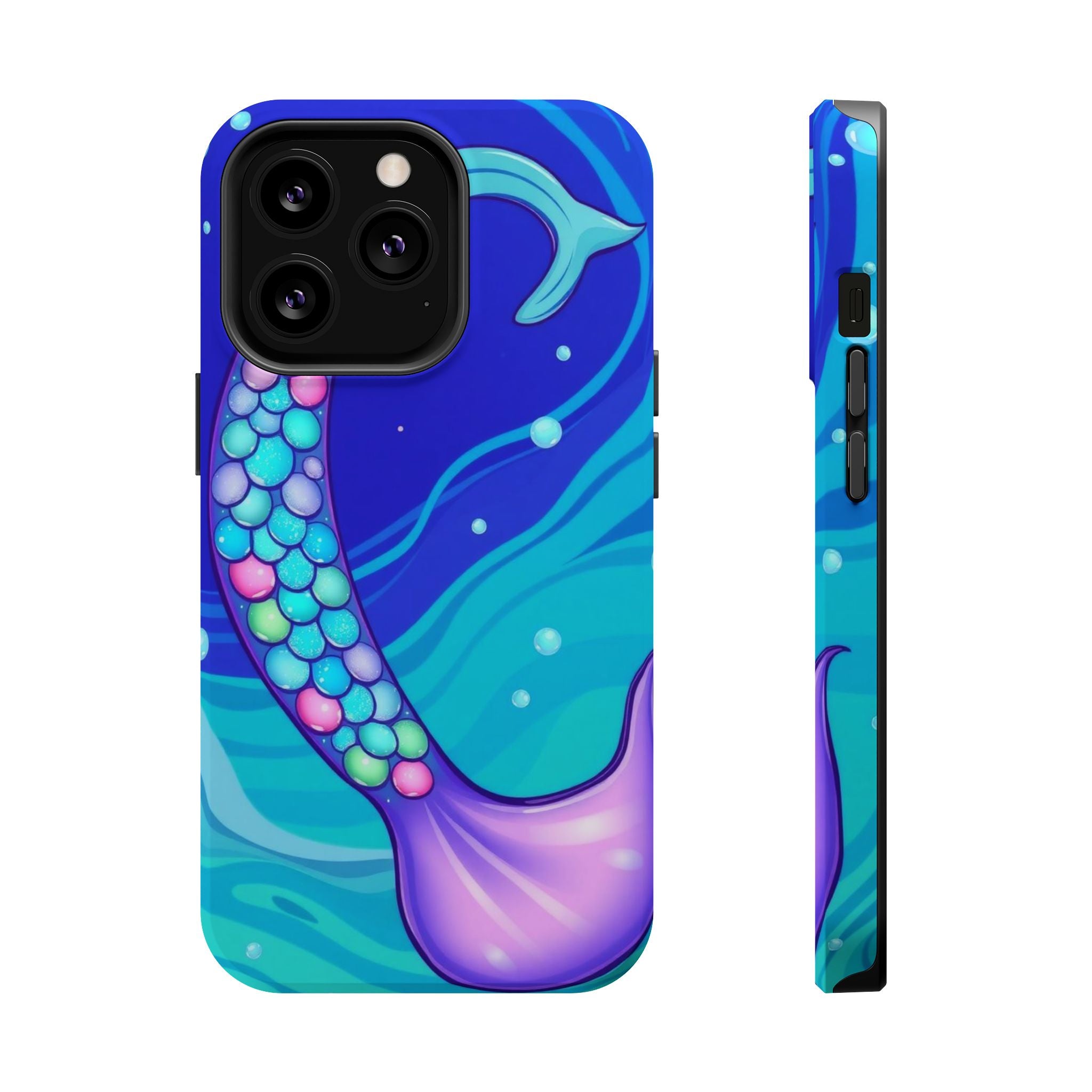 iPhone Mermaid Tail Swirl Kids Fun iPhone Phone Case Gift Artistic · iPhone Case