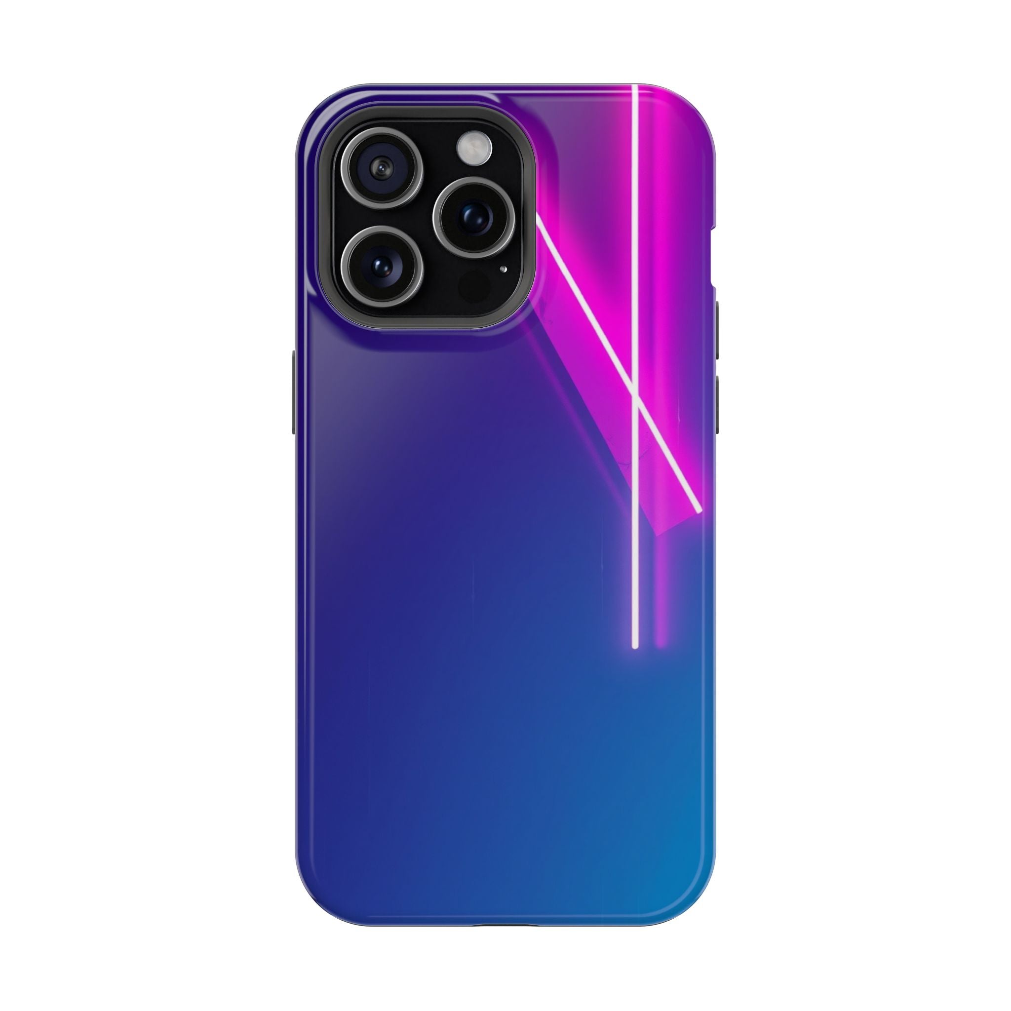 iPhone 1990s Geometric Neon Electric Art Slim Everyday Designer Case · iPhone Ca