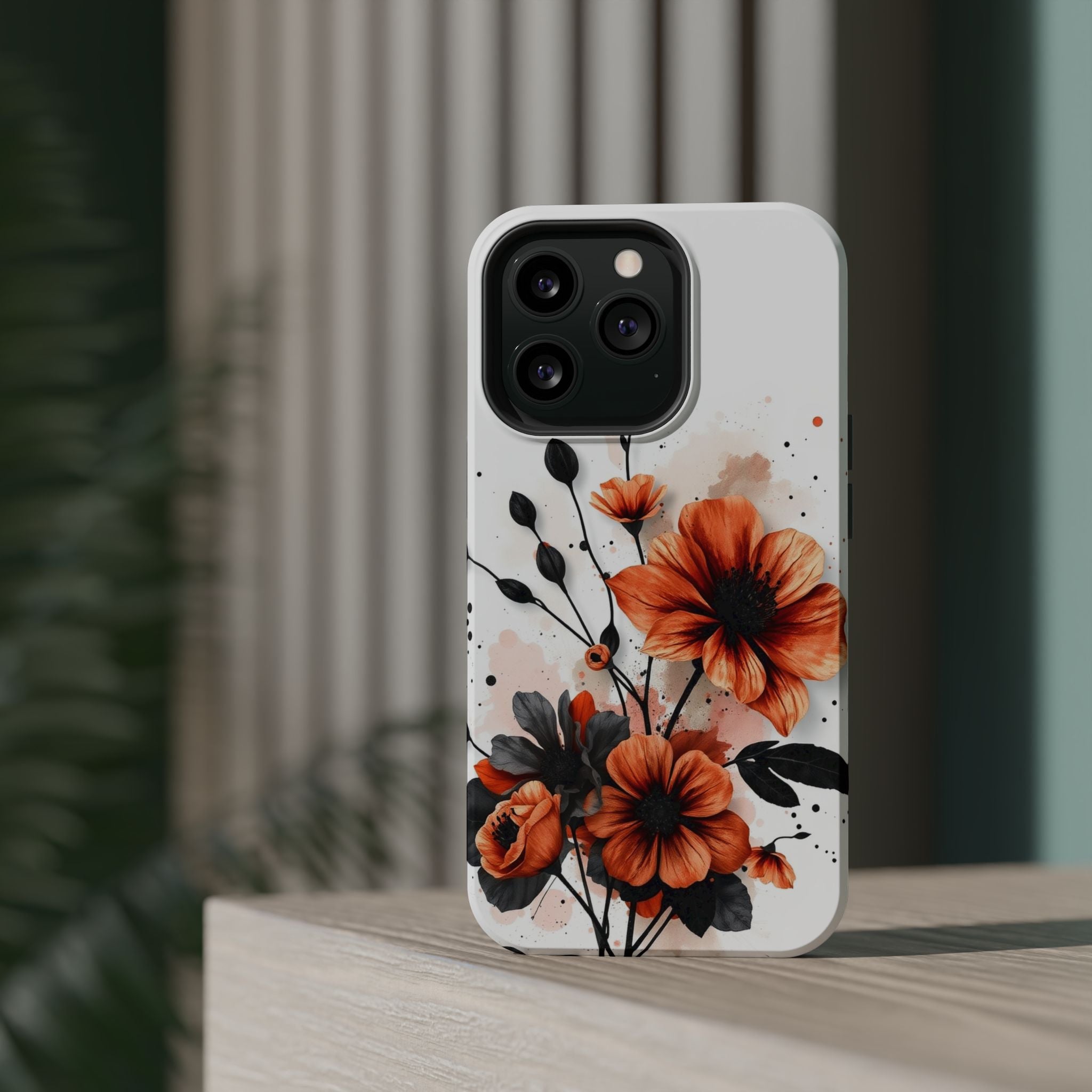 iPhone Floral Watercolor Splash 3D Digital Slim iPhone Everyday · iPhone Case