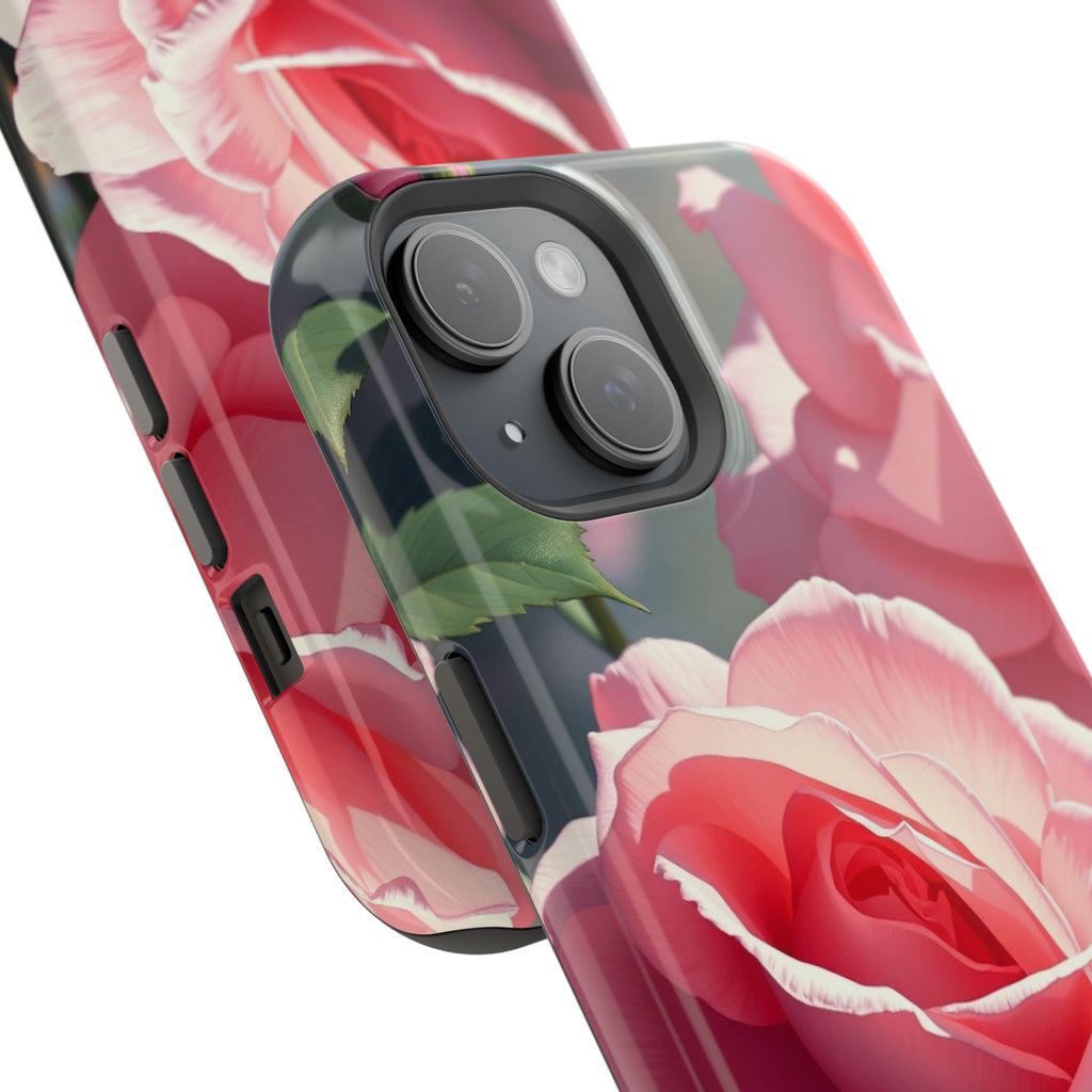 iPhone Serene Rose Garden Design Bold Modern Everyday Snap Case · iPhone Case
