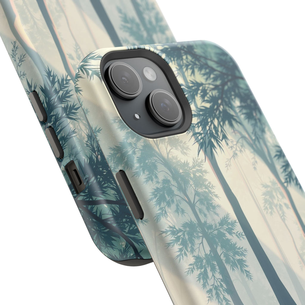 iPhone Mint And Blush Cypress Swamp Slim Everyday Designer Case · iPhone Case