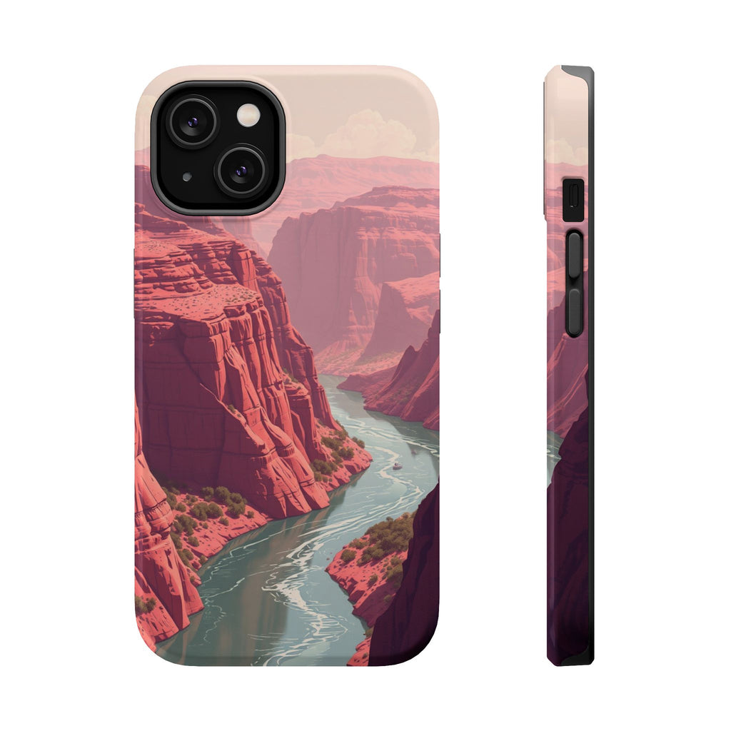 iPhone Rose Pink And Cream River Canyon Slim Everyday iPhone Designer · iPhone C