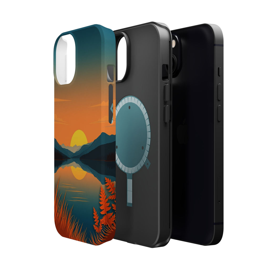 iPhone Lake at Twilight Cinematic Art Slim Everyday Designer Case · iPhone Case