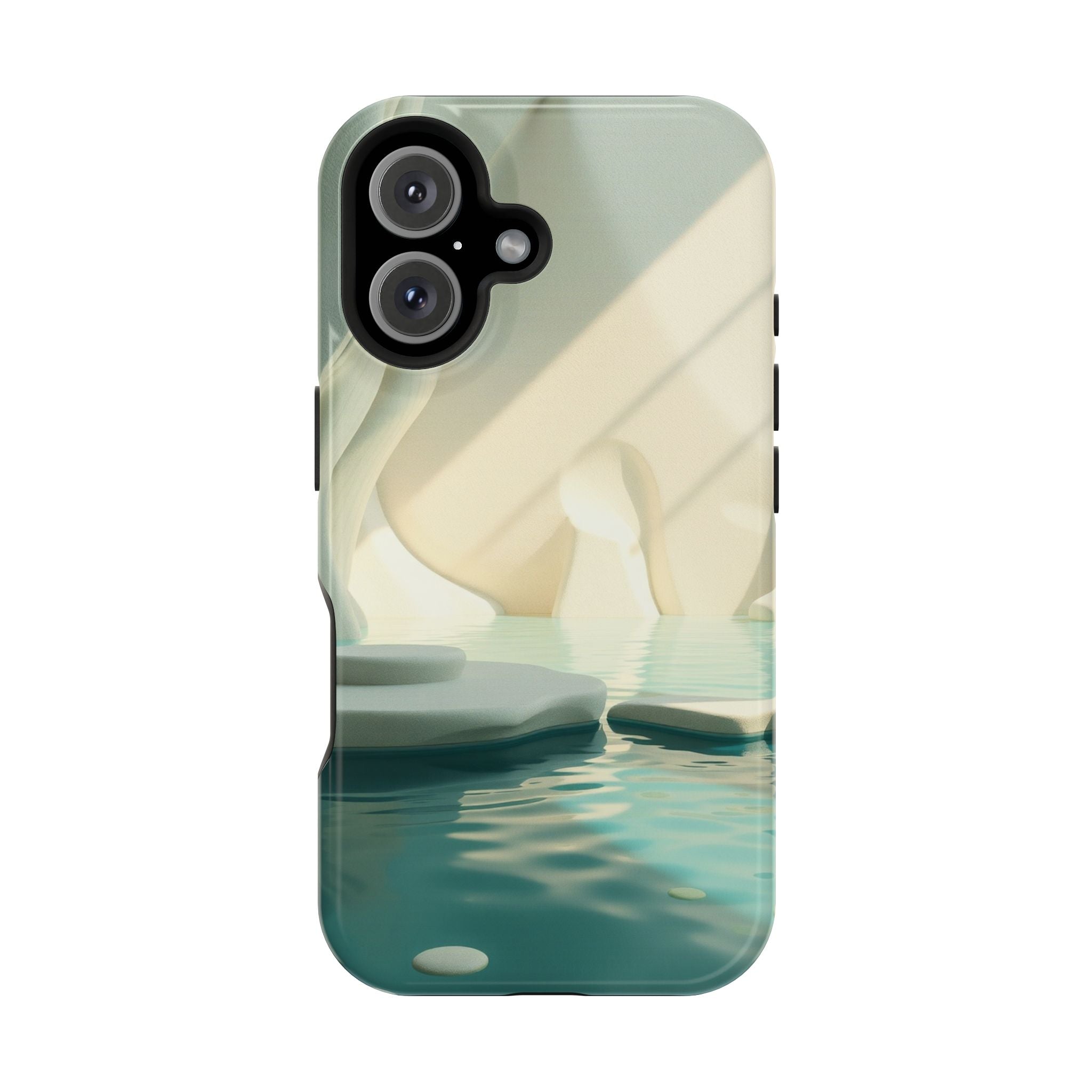 iPhone Tidal Pool 3D Digital Slim Everyday Designer Case · iPhone Case