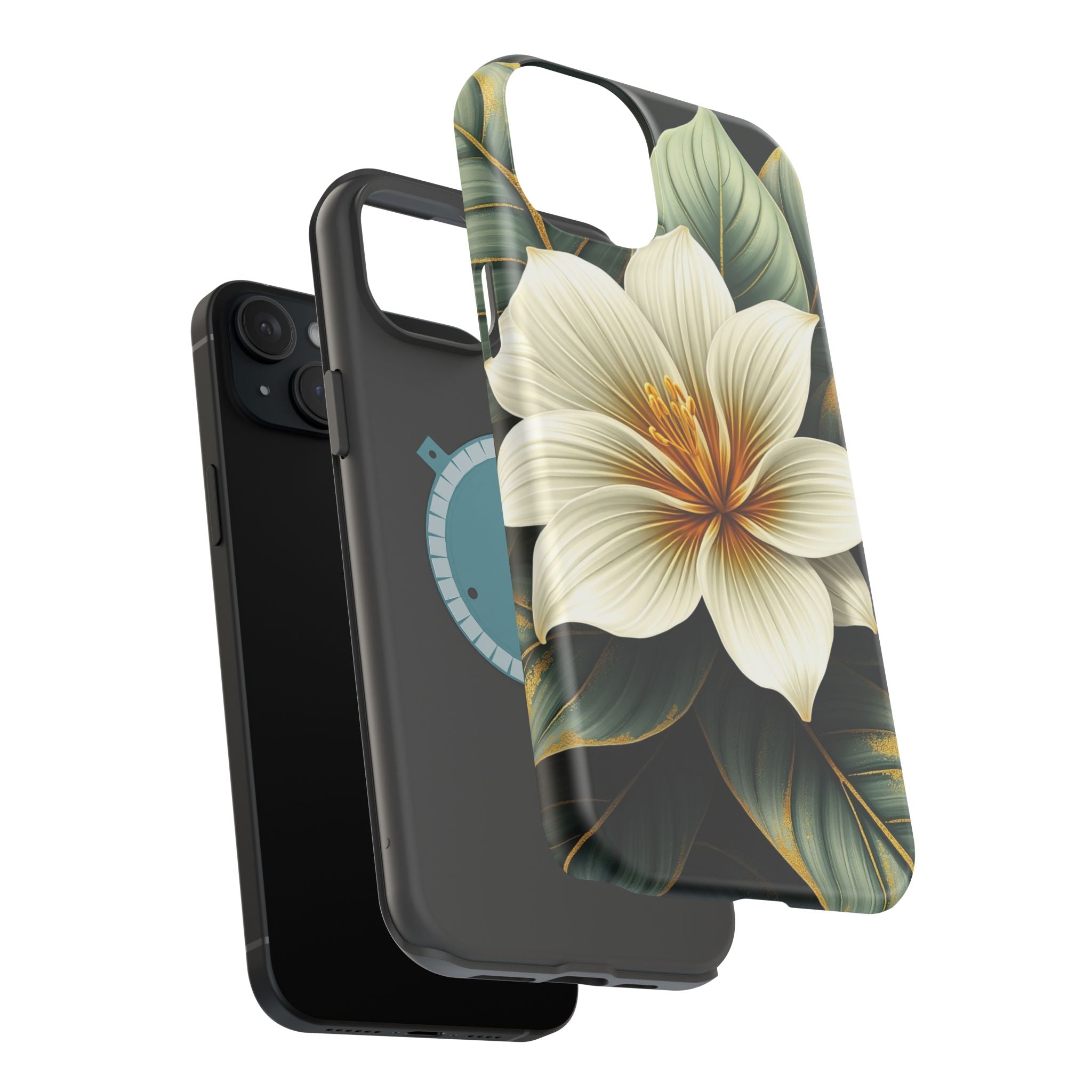 iPhone Radiant Tropical Bloom Design Slim Everyday Designer Case · iPhone Case