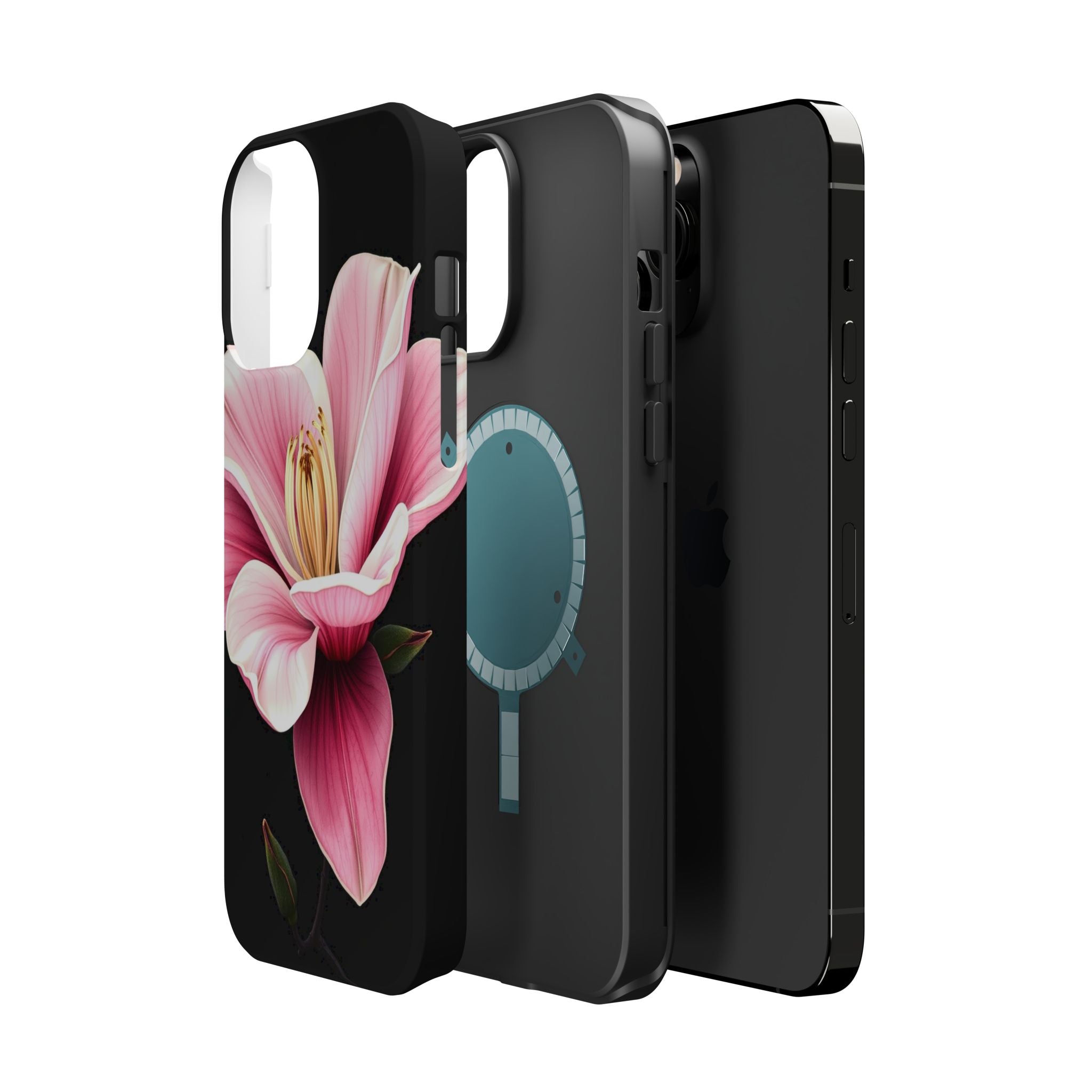 iPhone Magnolia Dream Dark Gothic Ink Slim Everyday Designer Case · iPhone Case