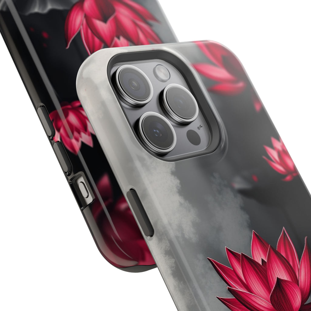 iPhone Lotus Pond Mystic Art 15 Slim Everyday Designer Case · iPhone Case