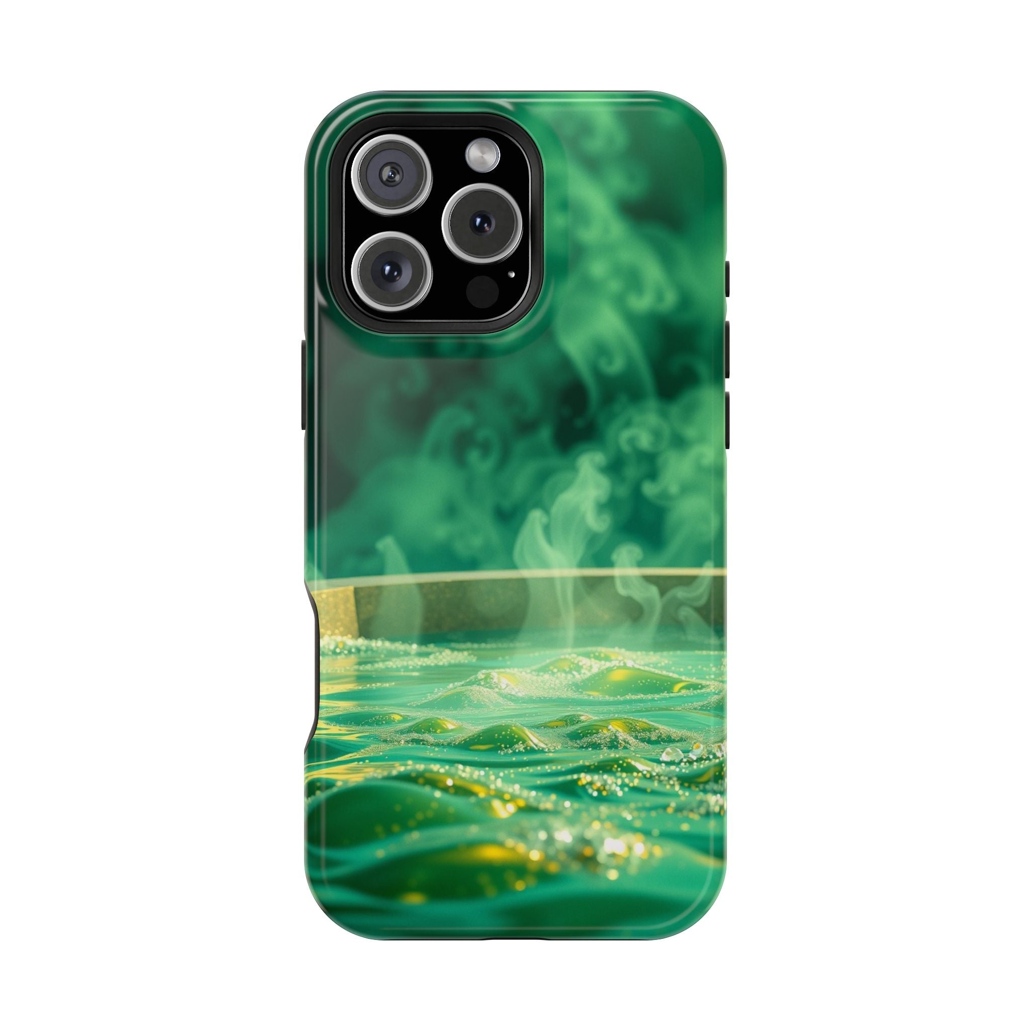 iPhone Hot Spring Steam Cinematic Art Slim Everyday Designer Case · iPhone Case