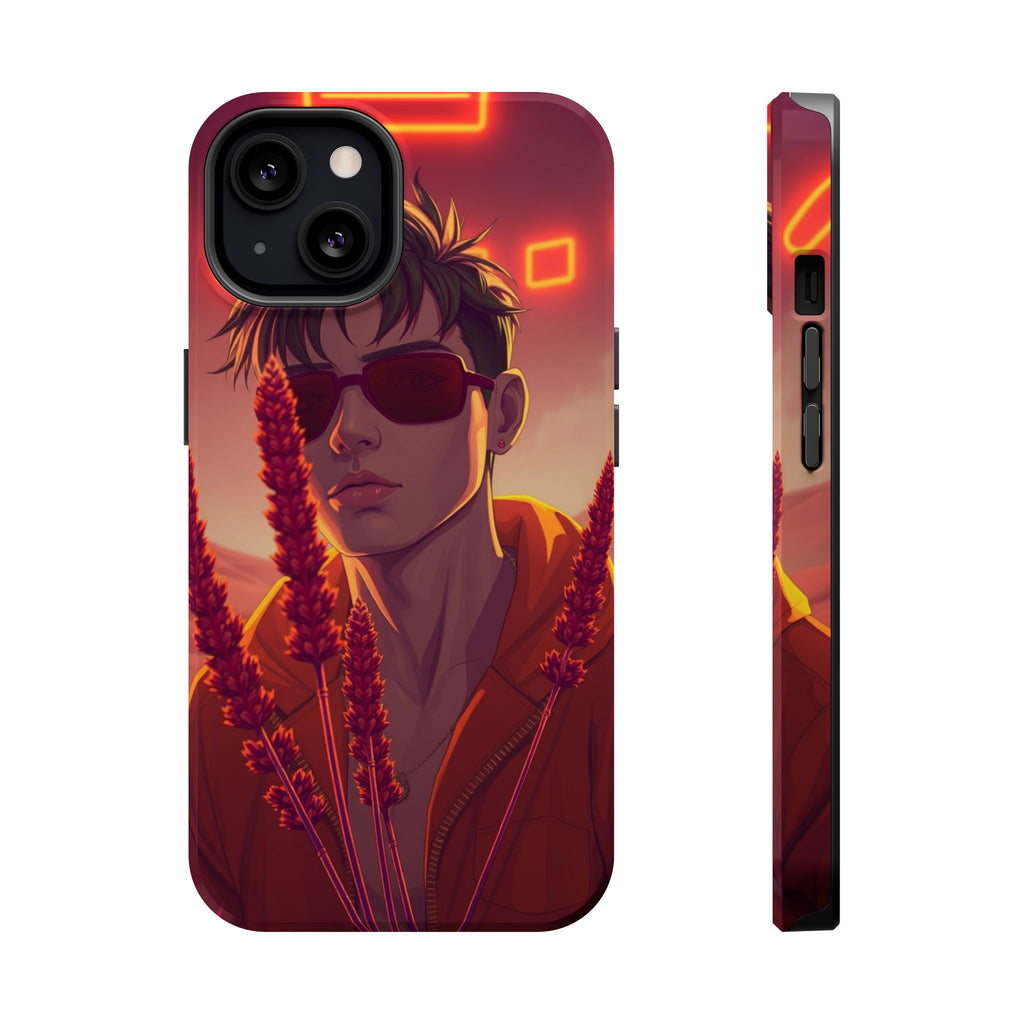 iPhone Lavender Haze Neon Cyberpunk Slim Everyday Designer Case · iPhone Case