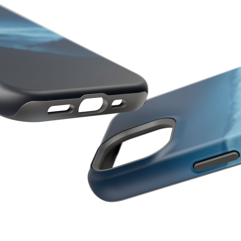 iPhone Earthy Fog Rolling Over Hills Design Slim iPhone Everyday · iPhone Case