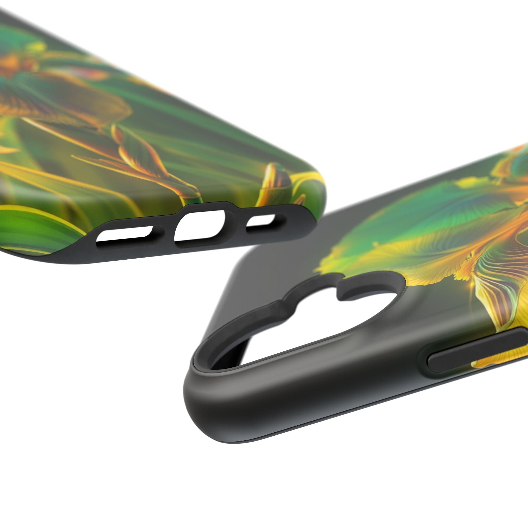 iPhone Iris Garden Bold Art Slim Everyday Designer Case · iPhone Case Quiet Mood