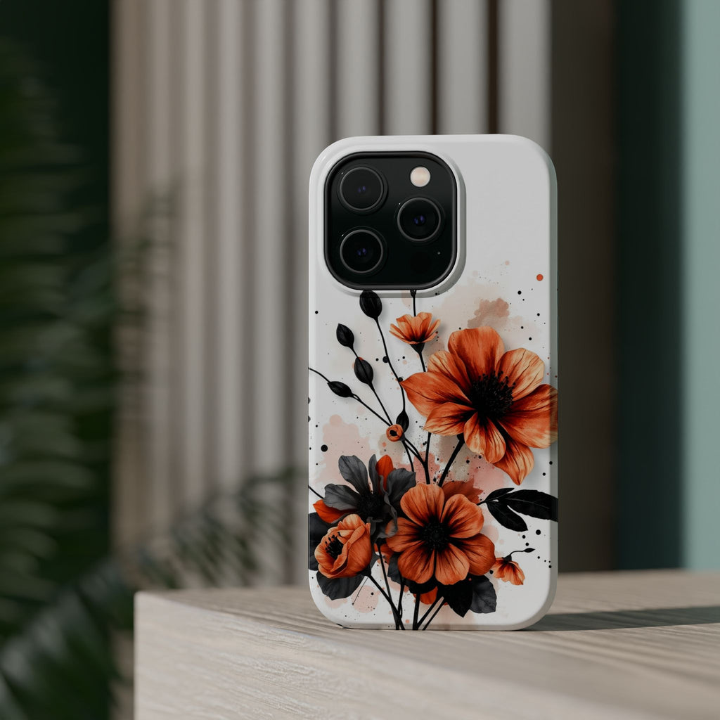 iPhone Floral Watercolor Splash 3D Digital Slim iPhone Everyday · iPhone Case