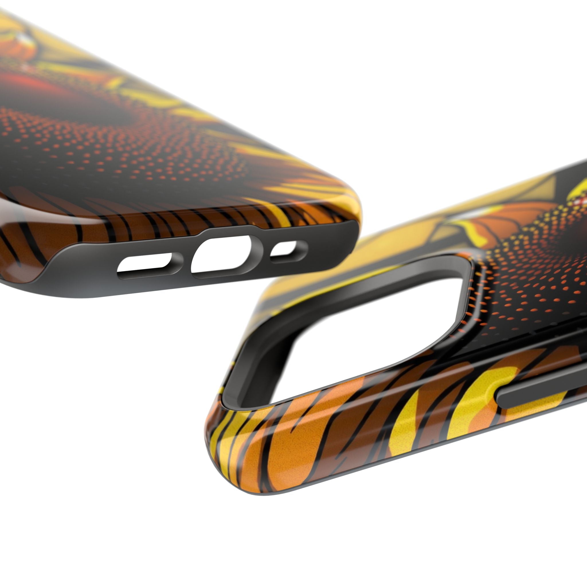 iPhone Sunflower Pop Stained Glass Bold Modern Everyday Snap Case · iPhone Case