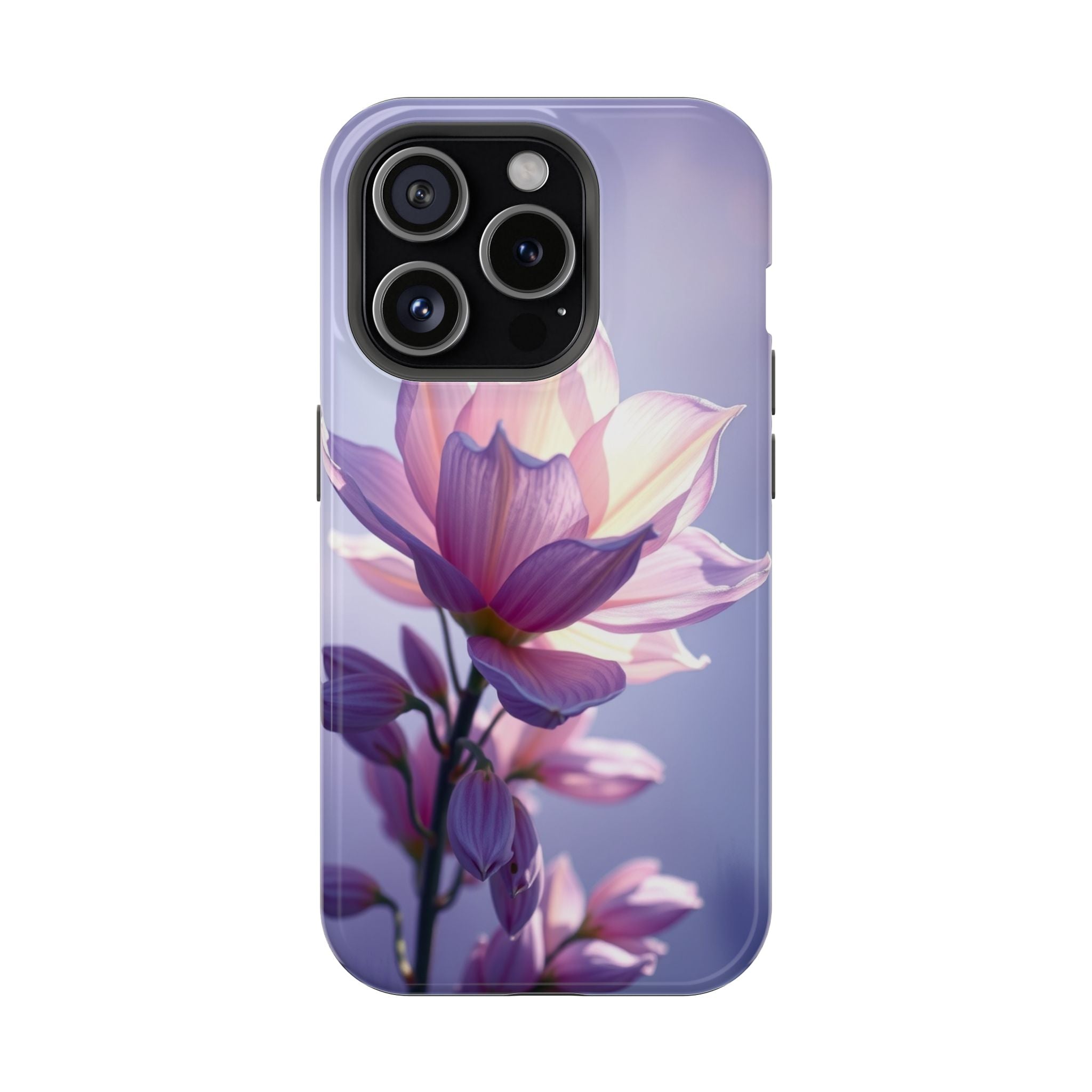 iPhone Floral Ombre Electric Art Bold Modern Everyday Snap Case · iPhone Case
